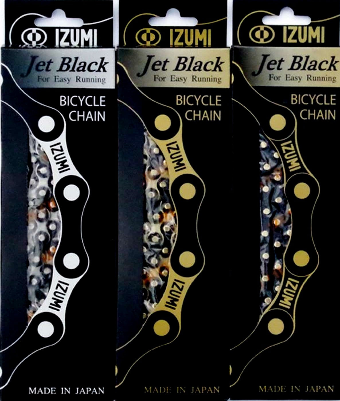 Cadena Fixie Izumi Jet Black