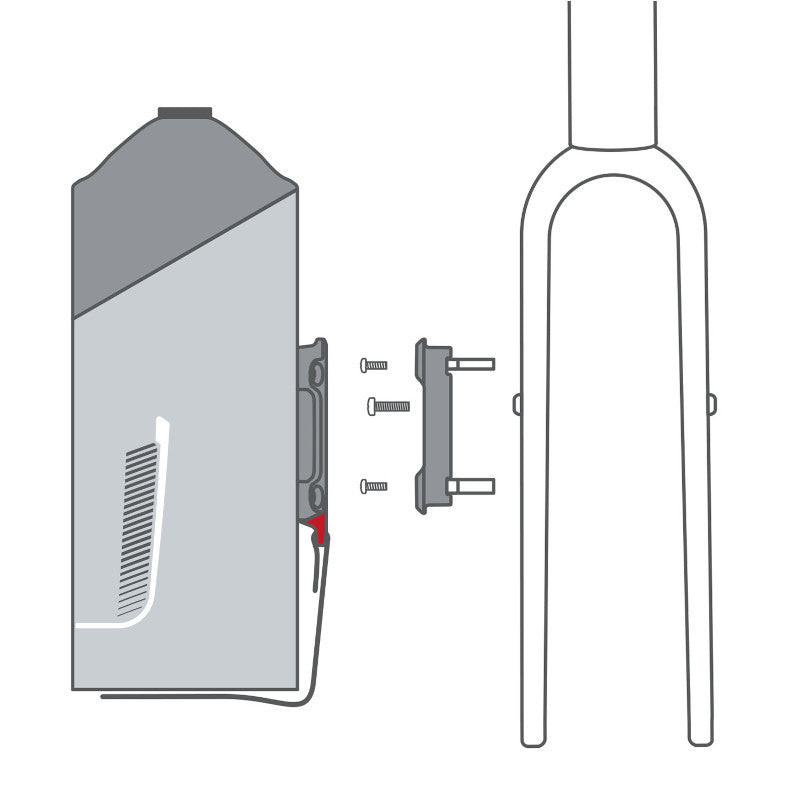 Adaptador universal Klickfix Duo Unifit