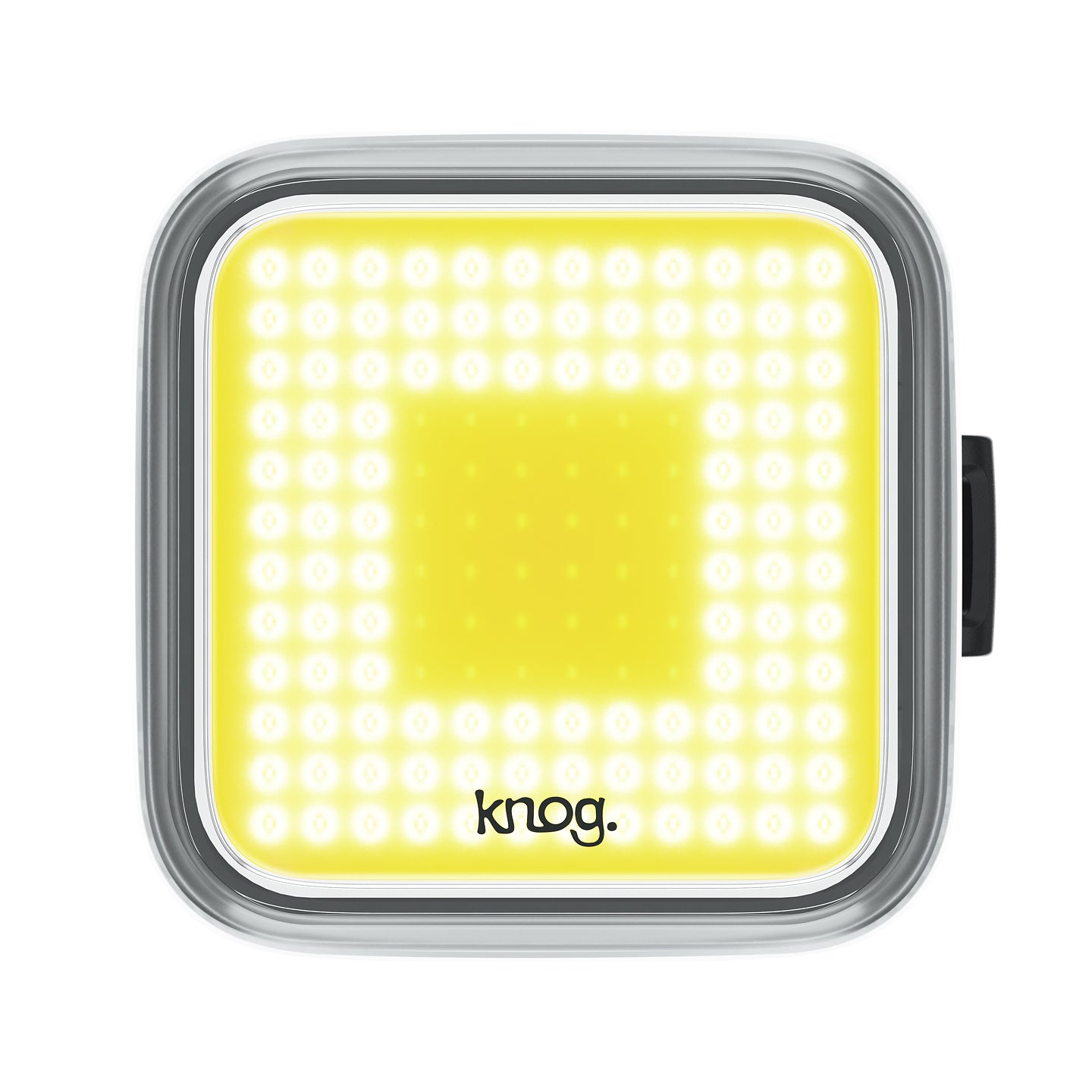 Knog Blinder Square LED-fietslamp vooraan