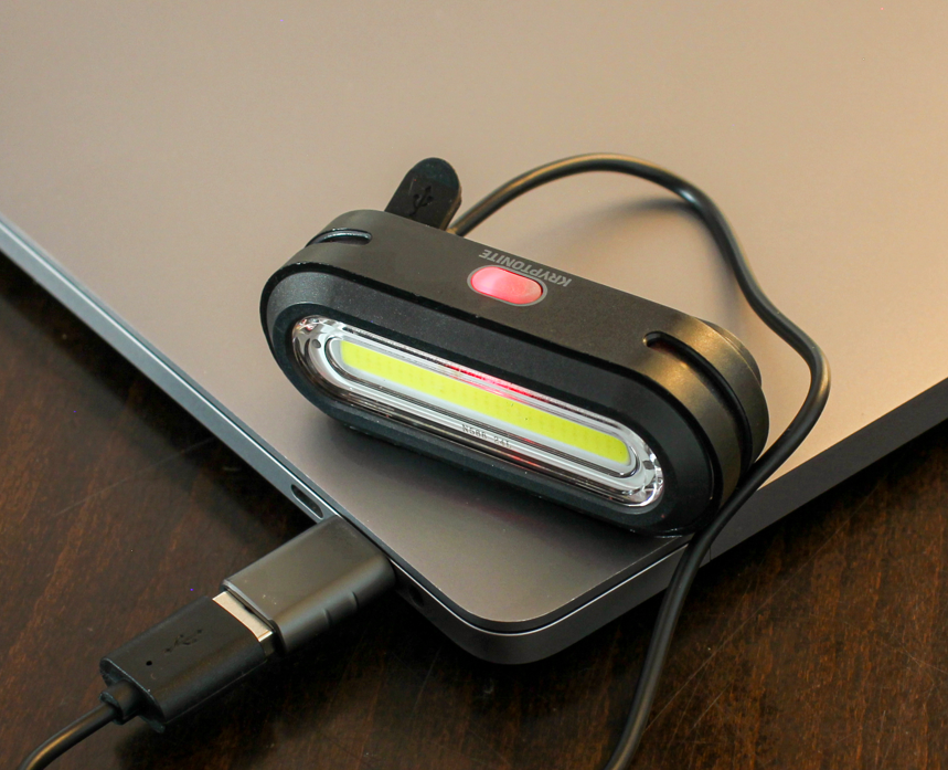 Kryptonite Avenue F-100 & R-50 Cob bike light kit