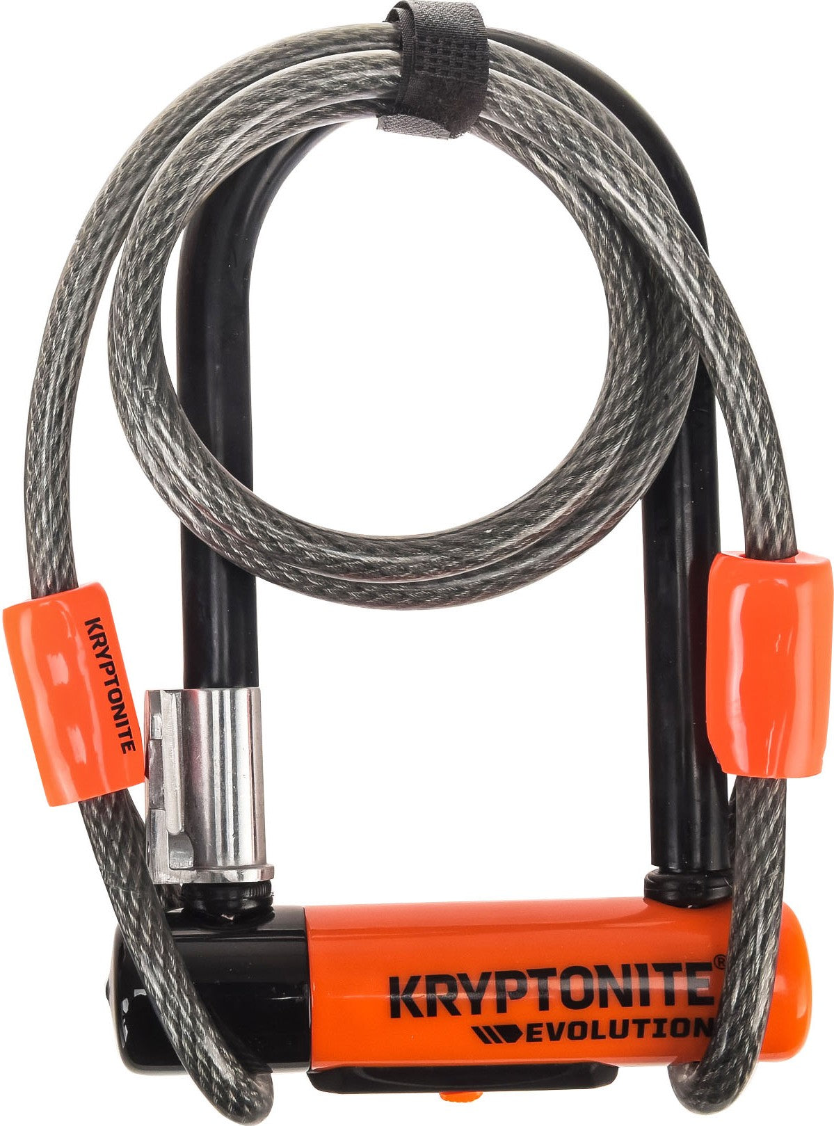 Lucchetto per bici Kryptonite Evolution Mini 7 U con cavo KryptoFlex