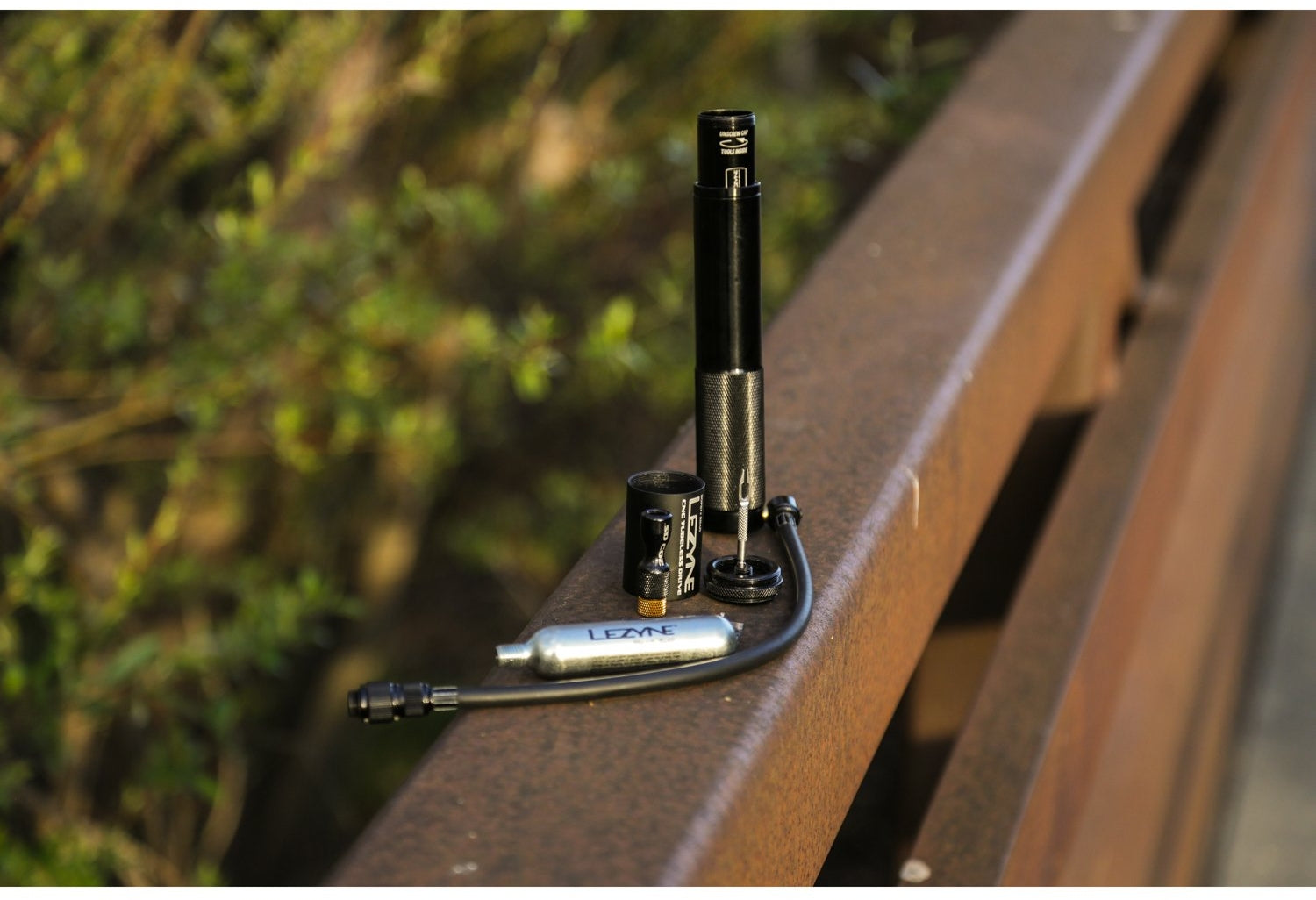 Pompe à main Lezyne CNC Tubeless Drive