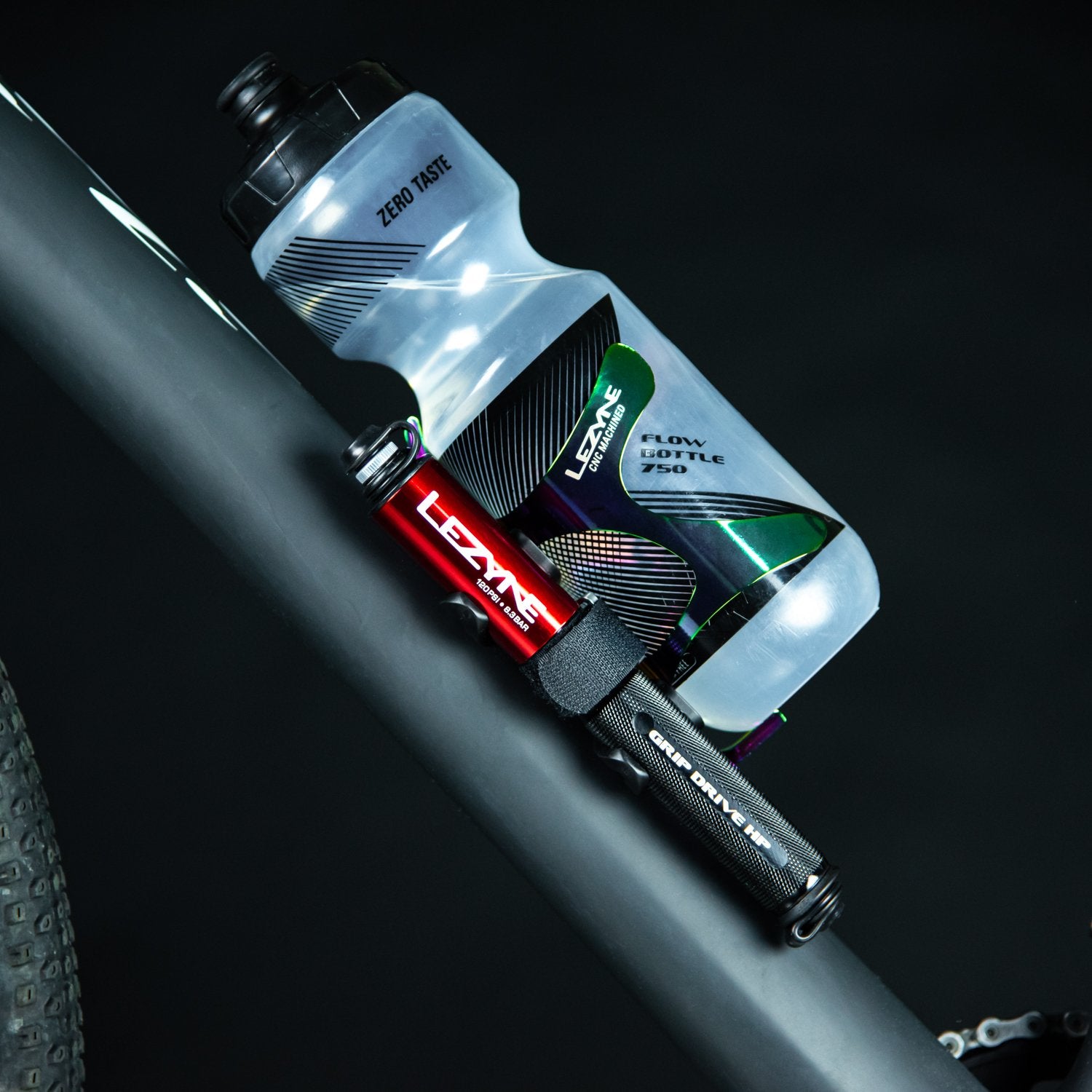Pompe à main Lezyne Grip Drive HP