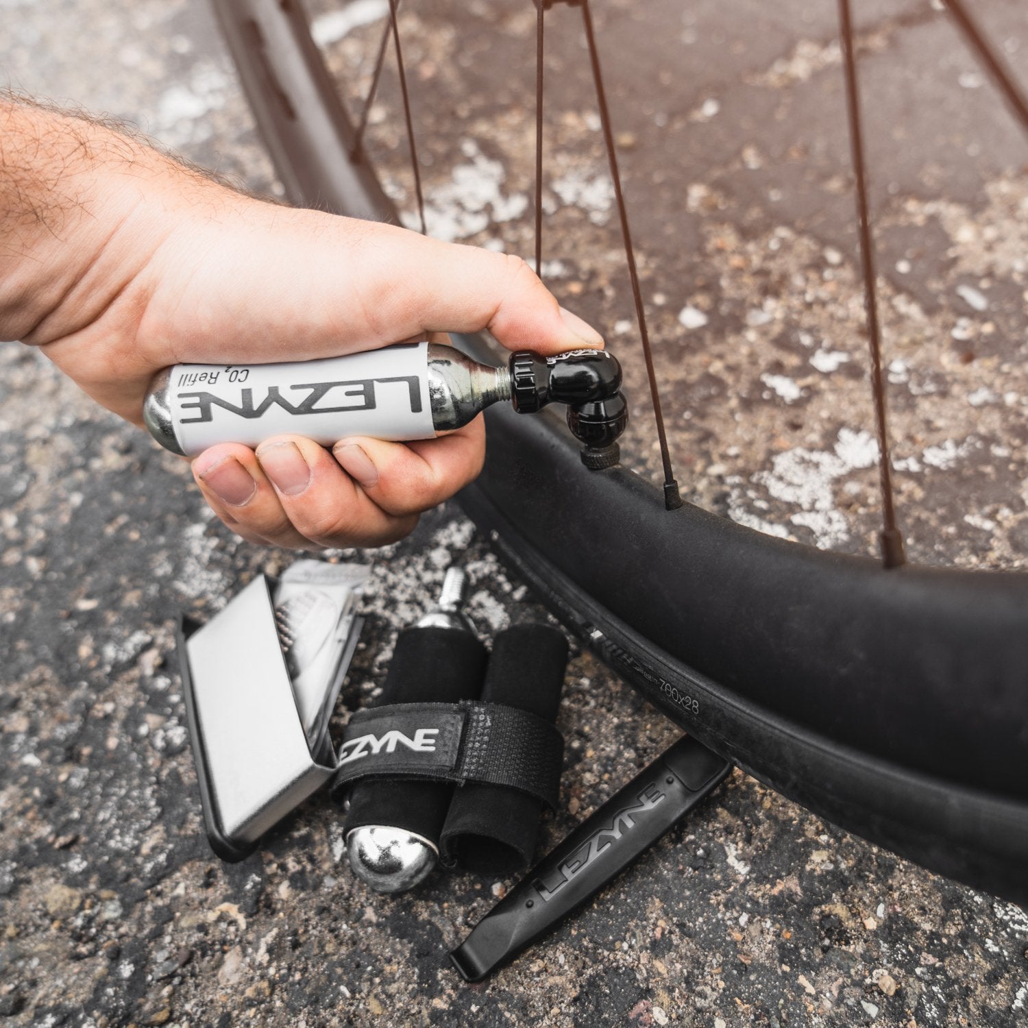 Gonfleur Lezyne Twin Speed Drive CO2
