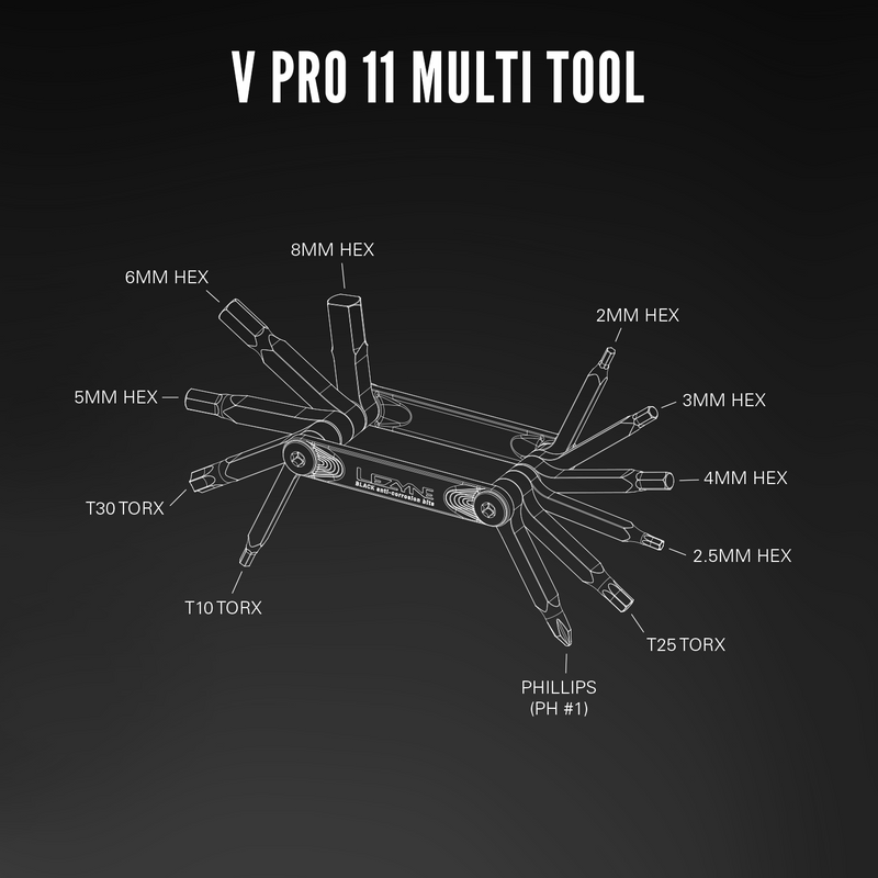 Multi-outils vélo Lezyne V Pro 11