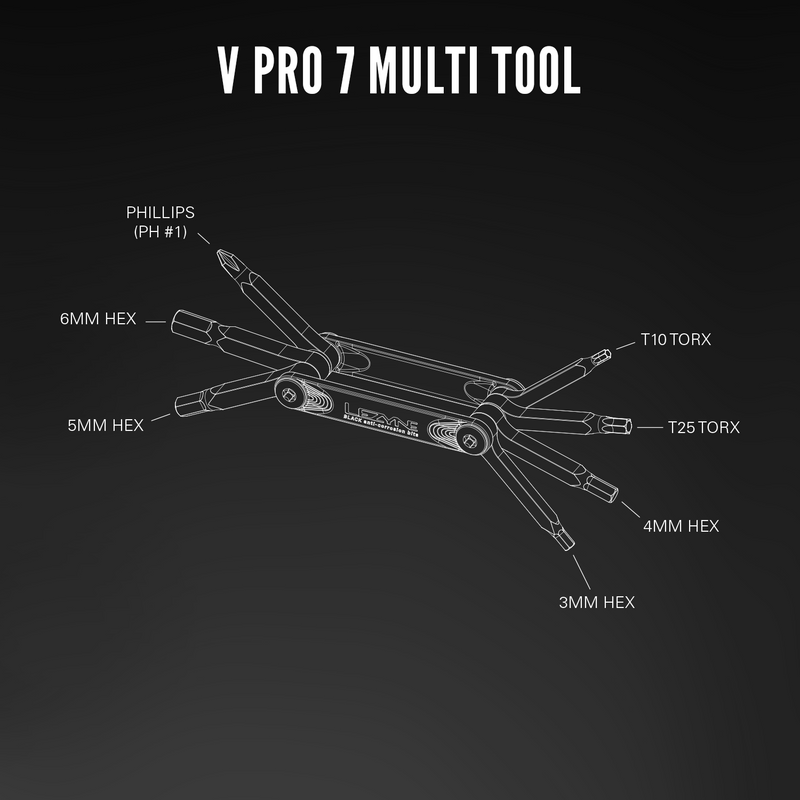Multi-outils vélo Lezyne V Pro 7