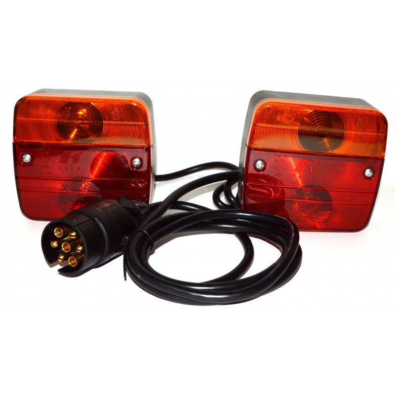 Lighting kit for PNA Rack 3 bicycle rack