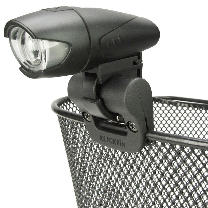 Soporte de iluminación para cesta de malla Klickfix