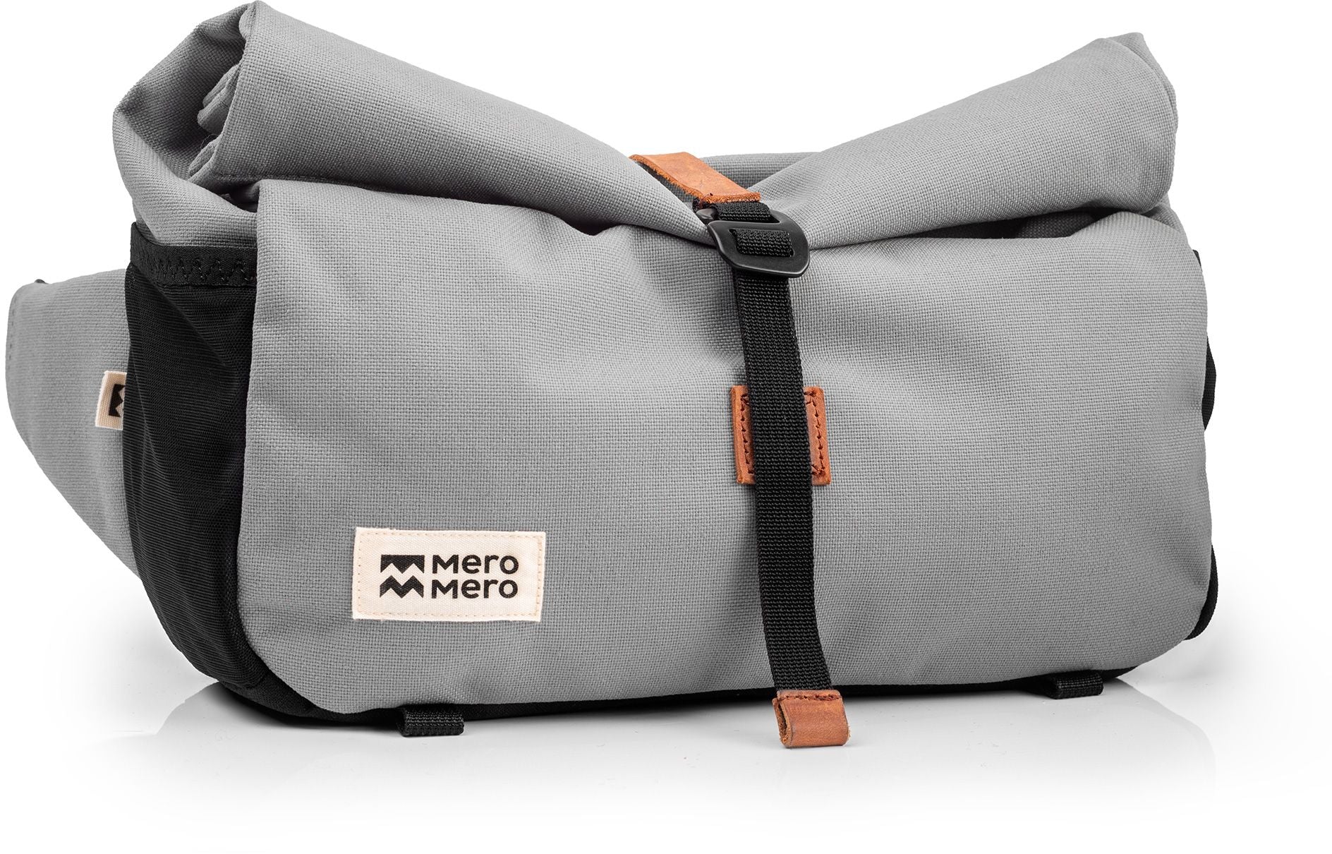 Grey mouse / Brown leather