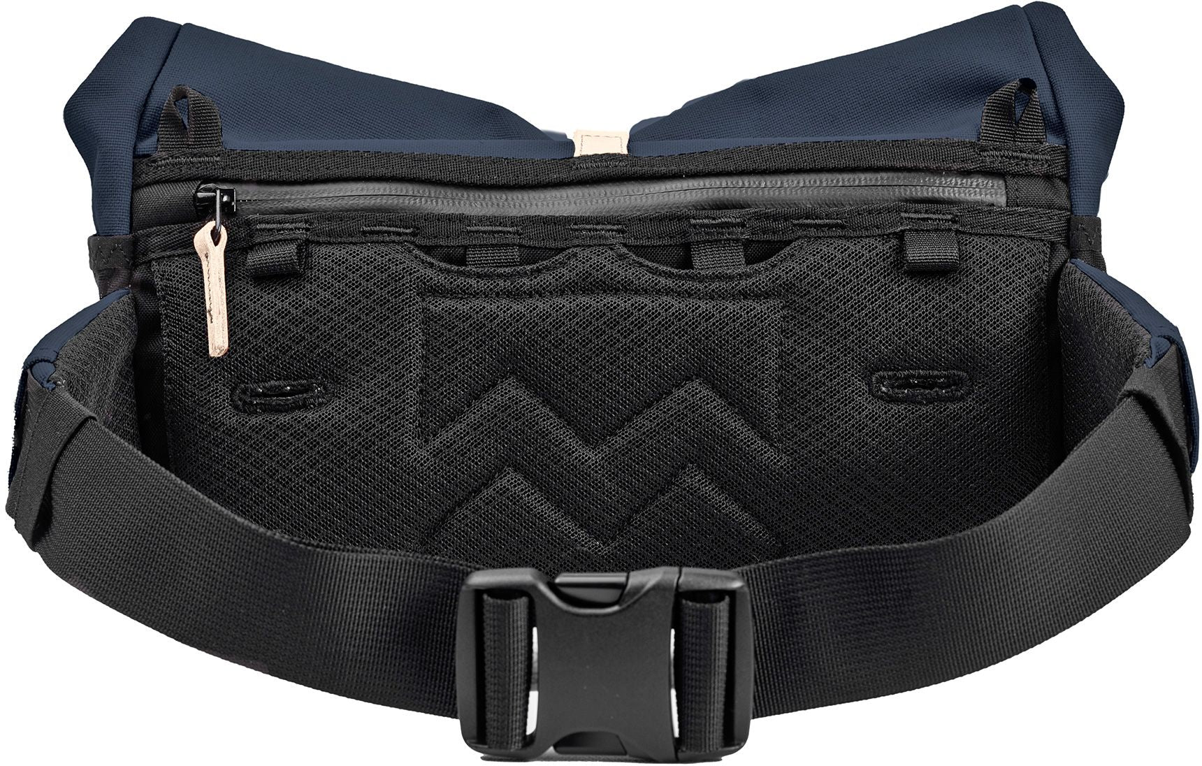 Navy Blue / Cream Leather