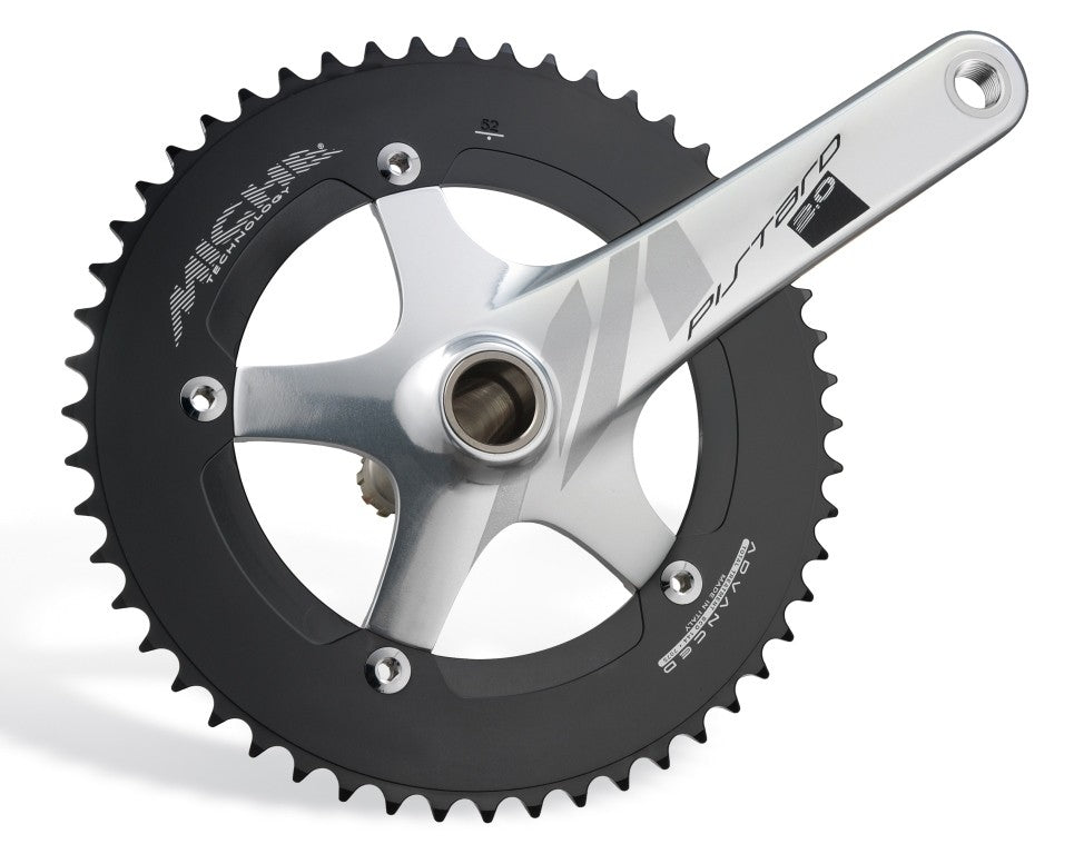 Guarnitura Miche Pistard 2.0 Fixie Argento
