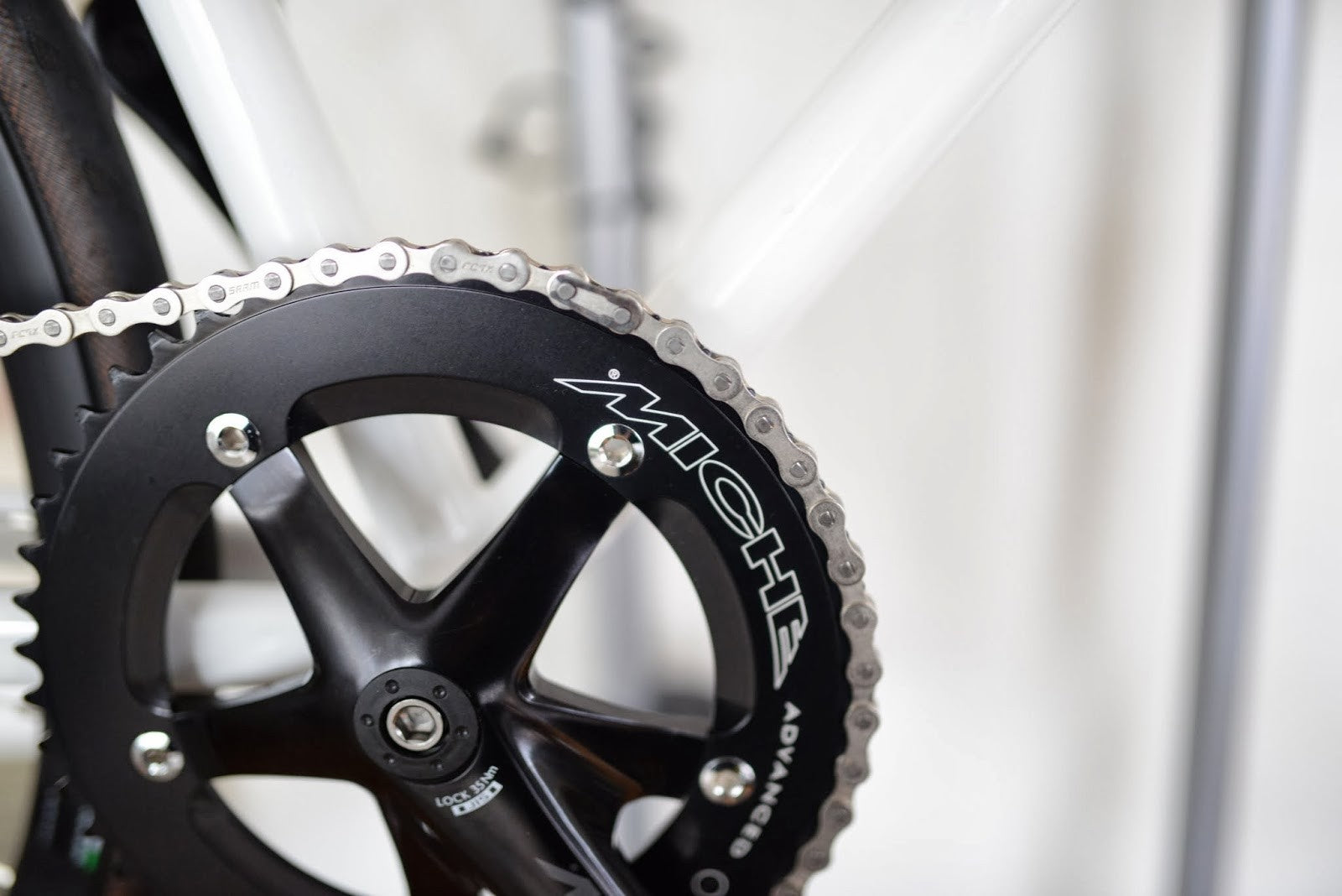 Miche Primato Advanced Fixie Kurbelgarnitur Schwarz