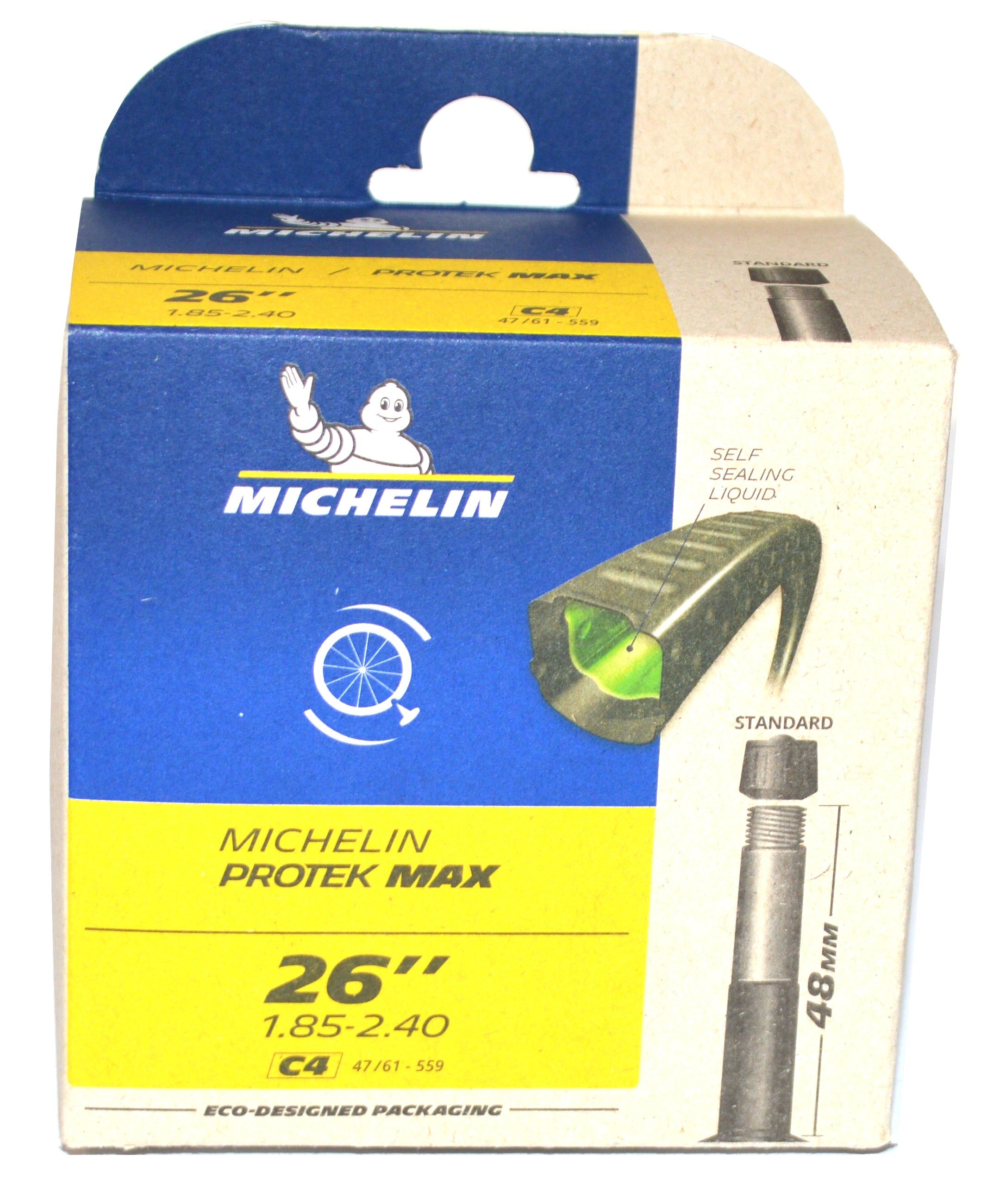 Michelin fietsbinnenband 26 x 1,85-2,40 Schrader PROTEK MAX C4