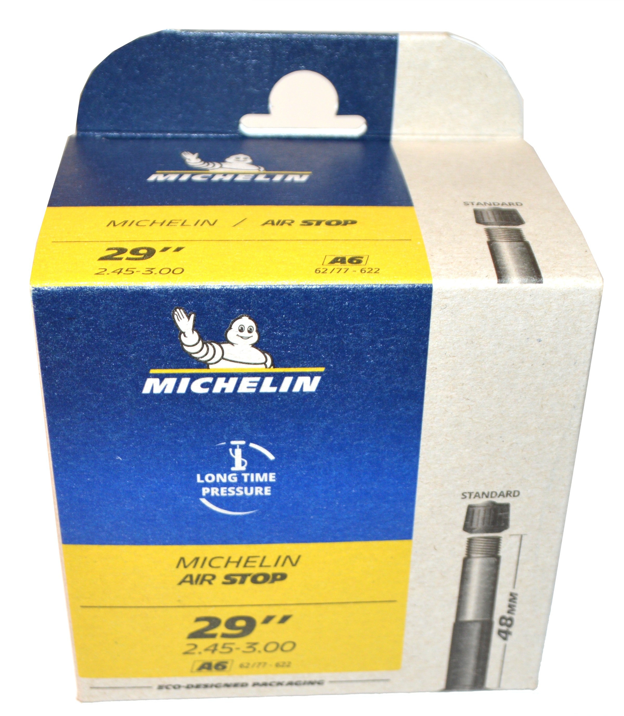 Michelin fietsbinnenband 29+ x 2.45-3.00 Schrader AIRSTOP A6
