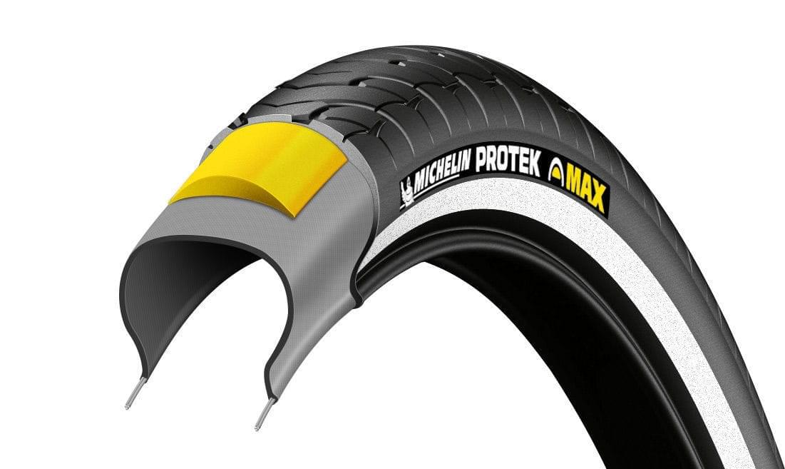 Cubierta de bicicleta reforzada Michelin Protek Max 700/28