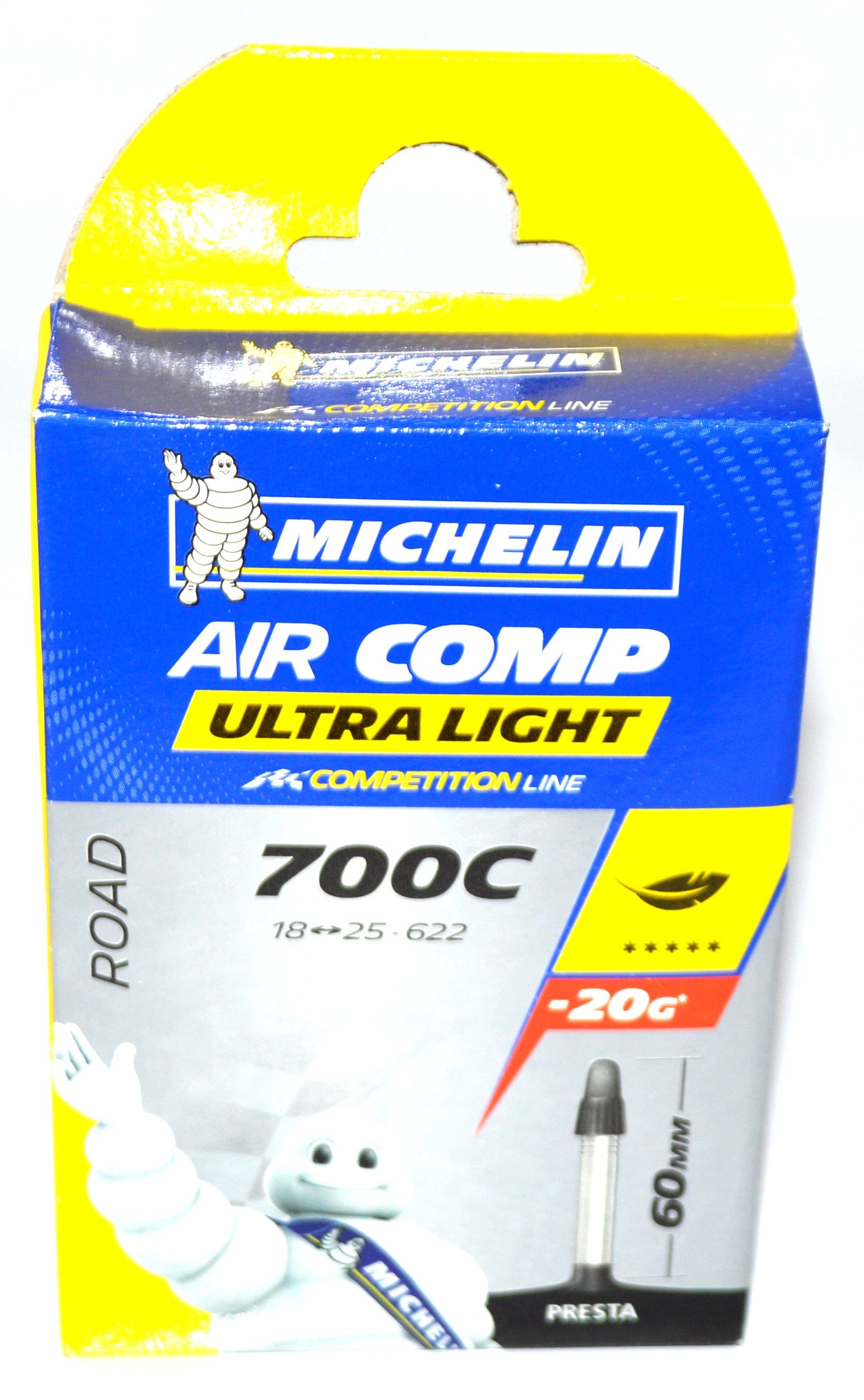 Michelin Ultralight A1 700 x 18-23c inner tube