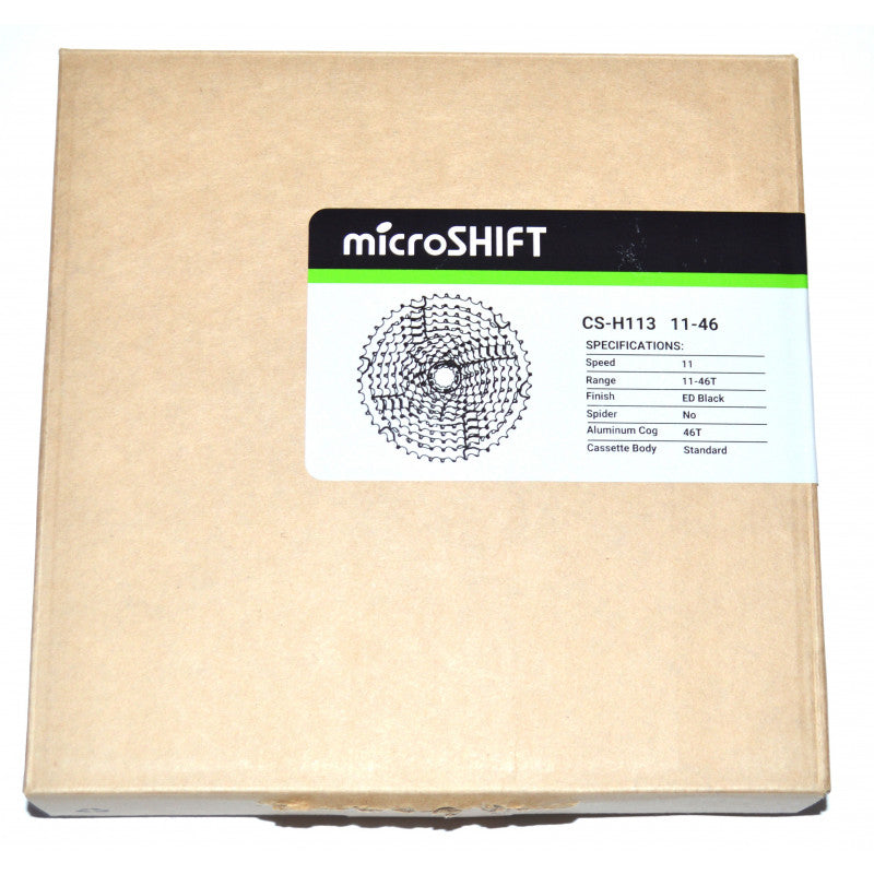 Cassetta Microshift 11 velocità XLE 11 Nera