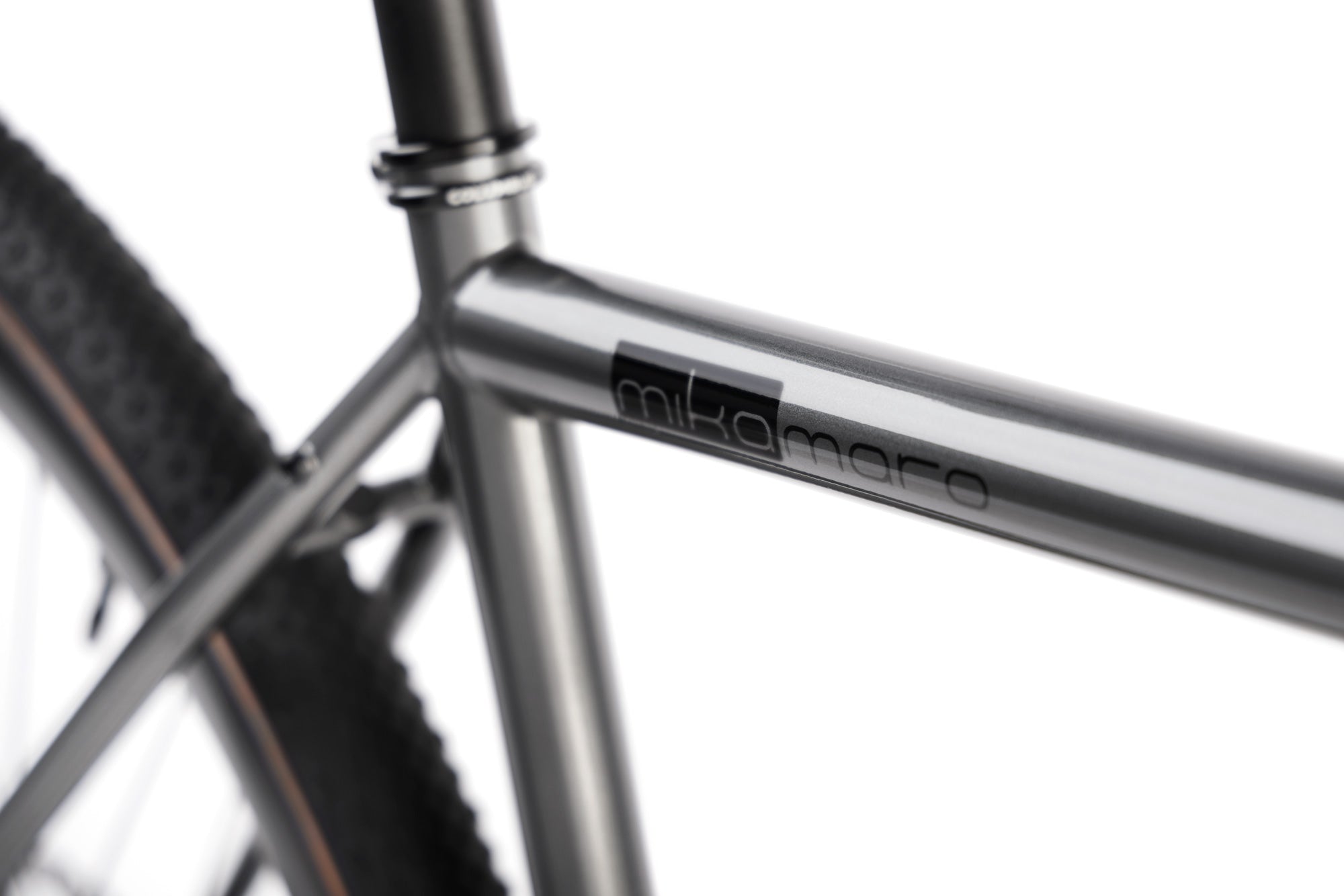Bicicleta gravel Mikamaro de 11 velocidades con transmisión por correa