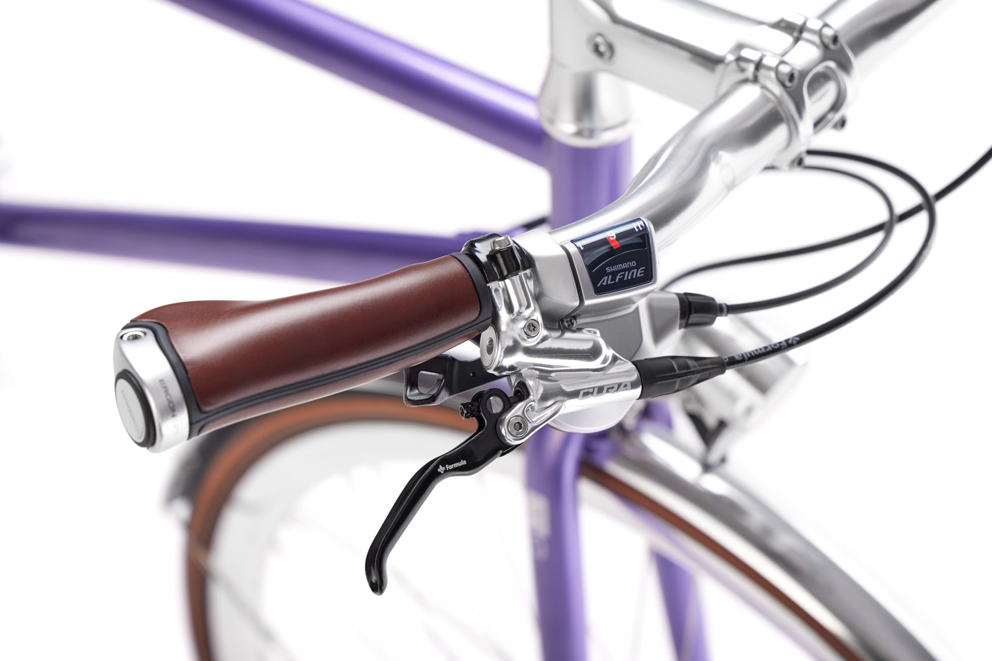 Bicicleta urbana Mikamaro Deluxe con correa mixta de 11 velocidades