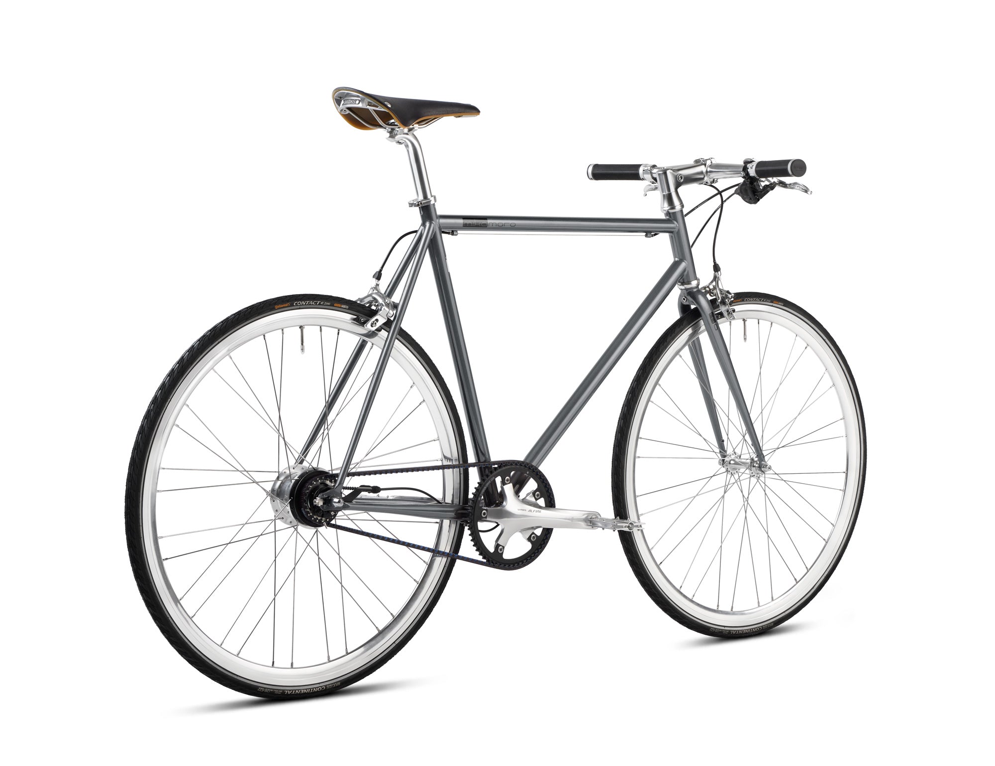 Bicicleta urbana Mikamaro de 8/11 velocidades con transmisión por correa