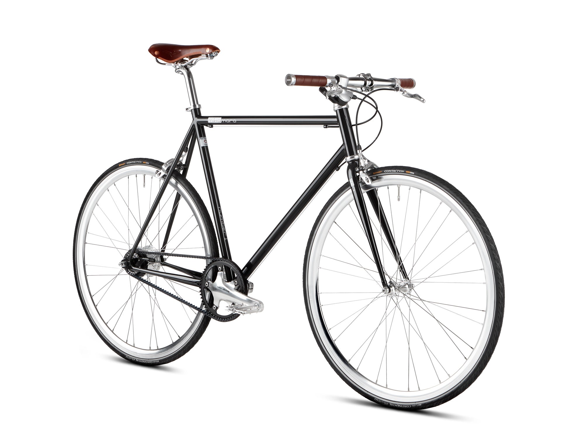 Bicicleta urbana Mikamaro de 8/11 velocidades con transmisión por correa