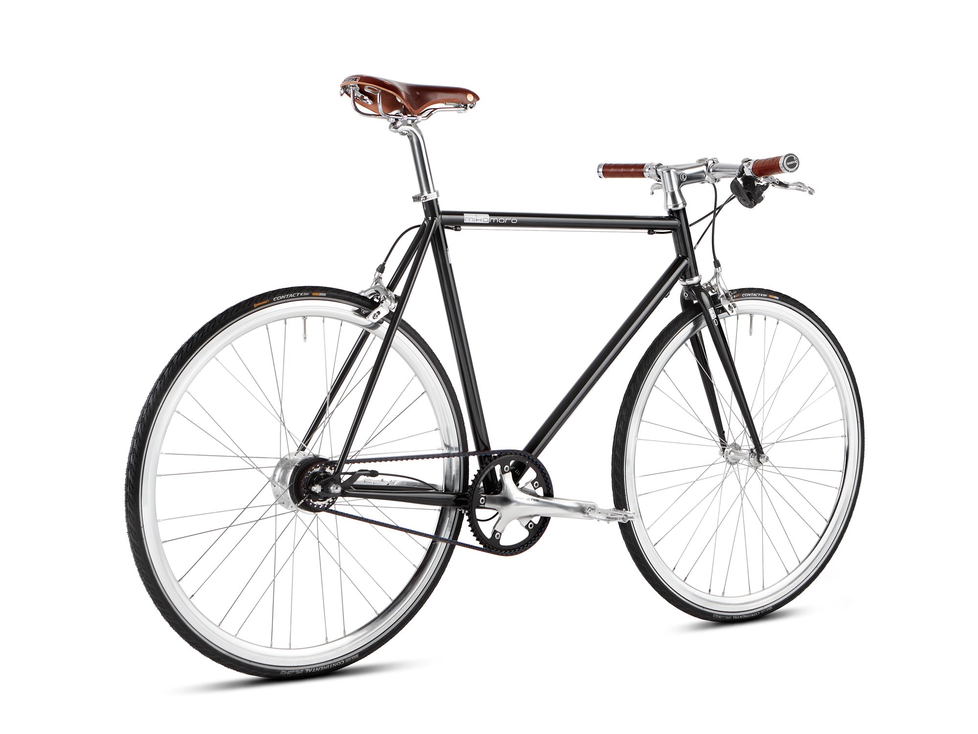 Bicicleta urbana Mikamaro de 8/11 velocidades con transmisión por correa