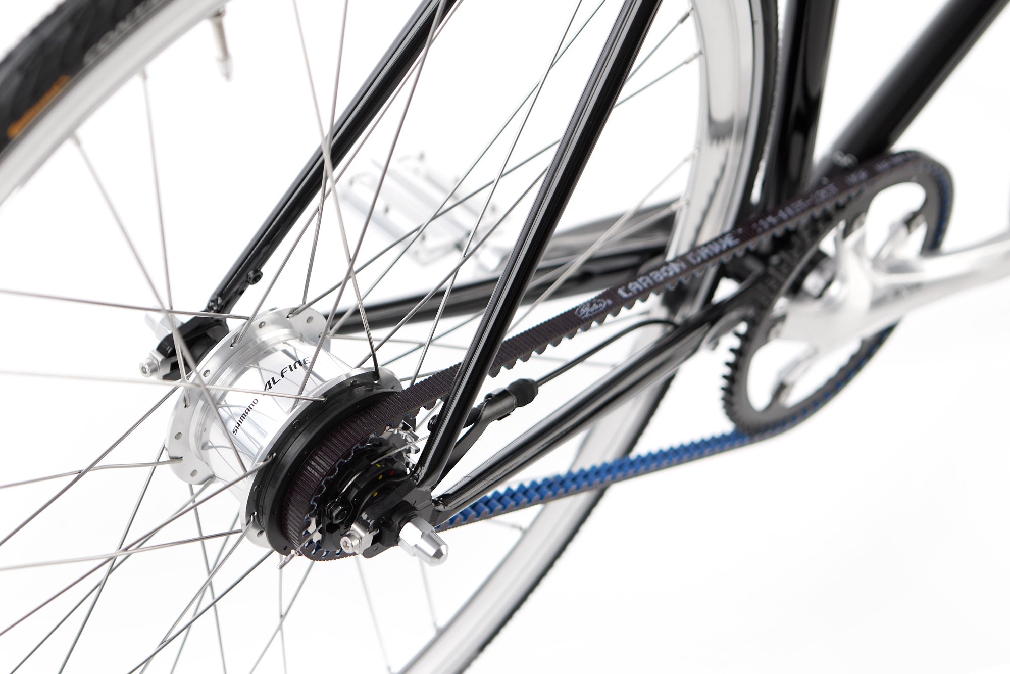 Bicicleta urbana Mikamaro de 8/11 velocidades con transmisión por correa