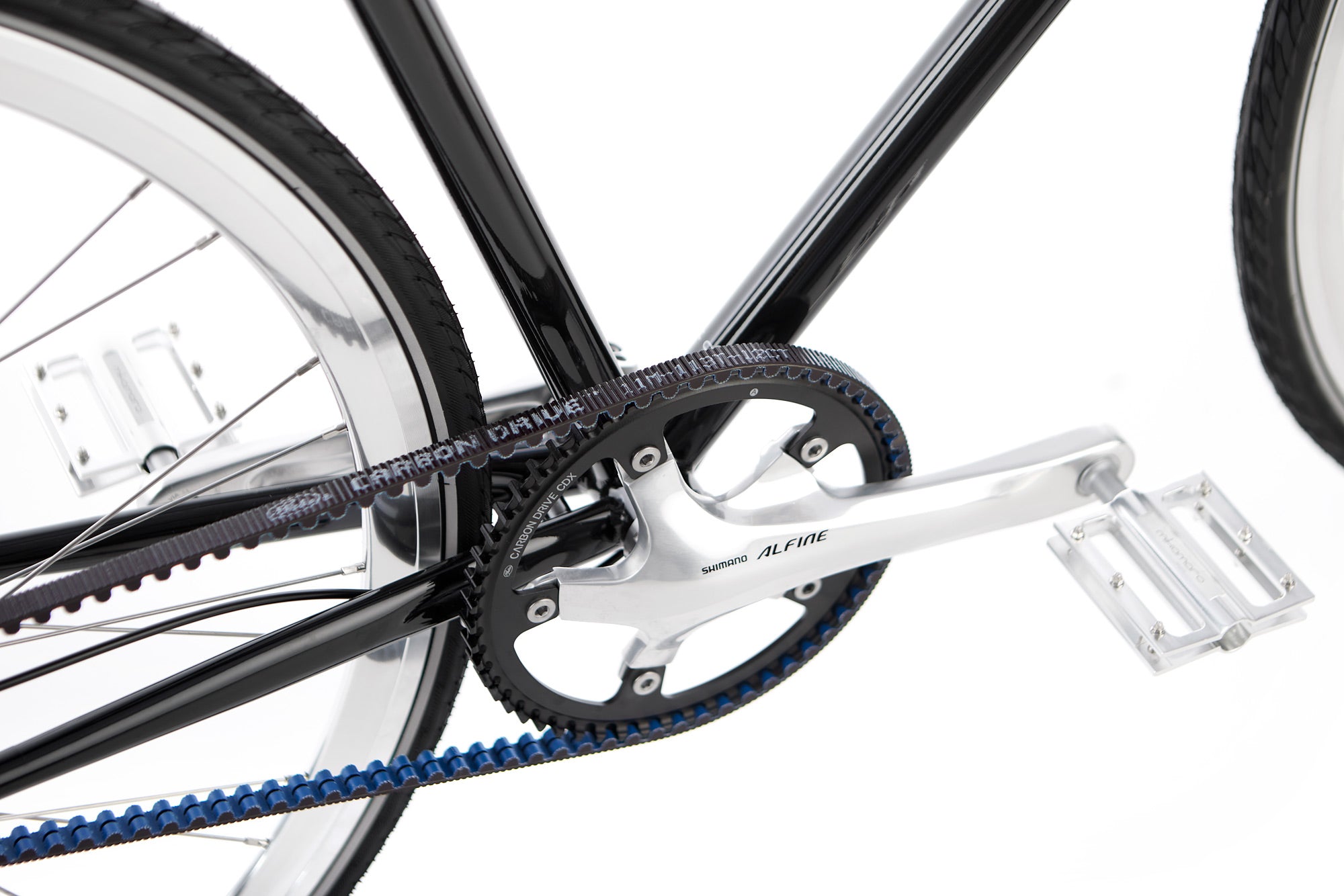 Bicicleta urbana Mikamaro de 8/11 velocidades con transmisión por correa