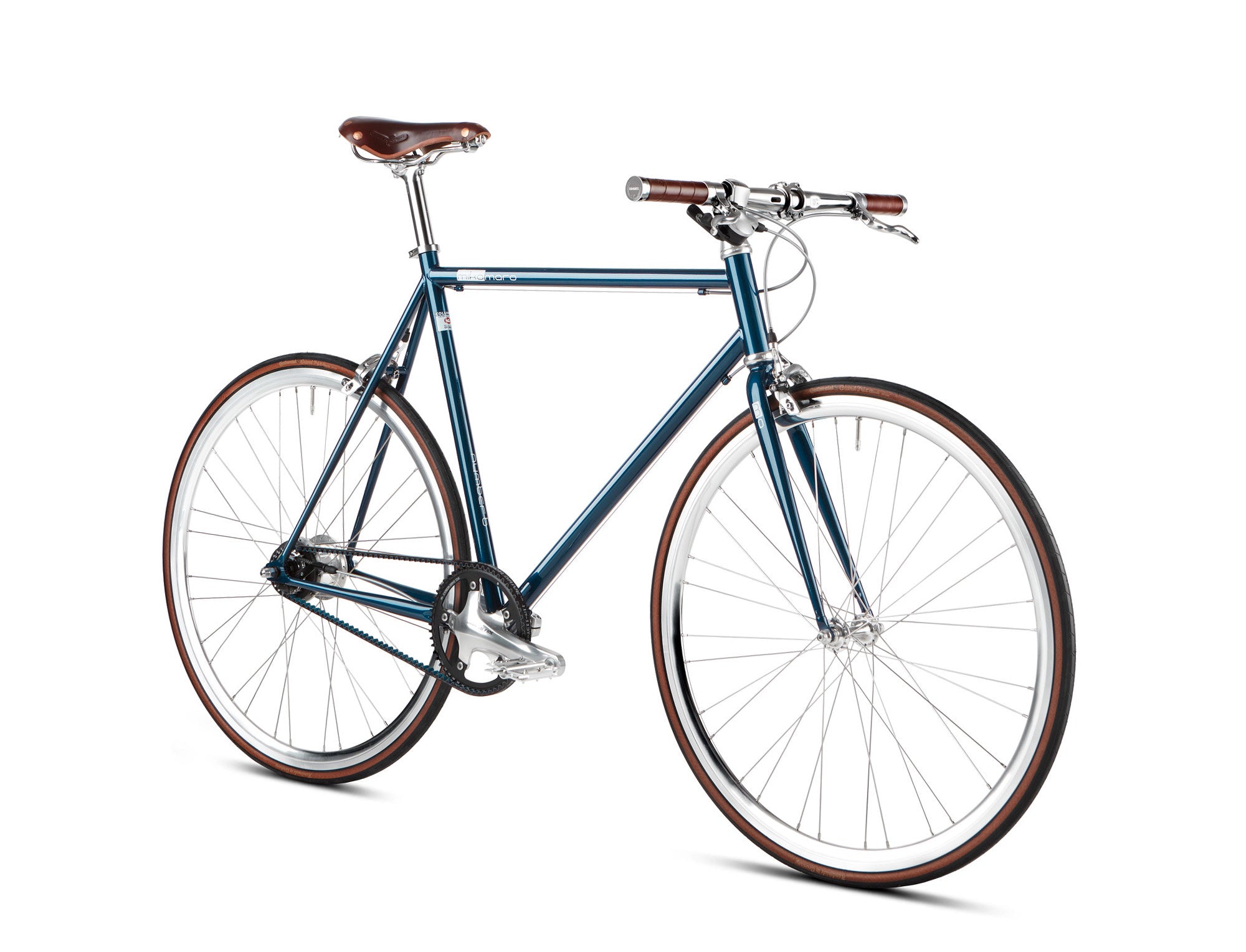 Bicicleta urbana Mikamaro de 8/11 velocidades con transmisión por correa
