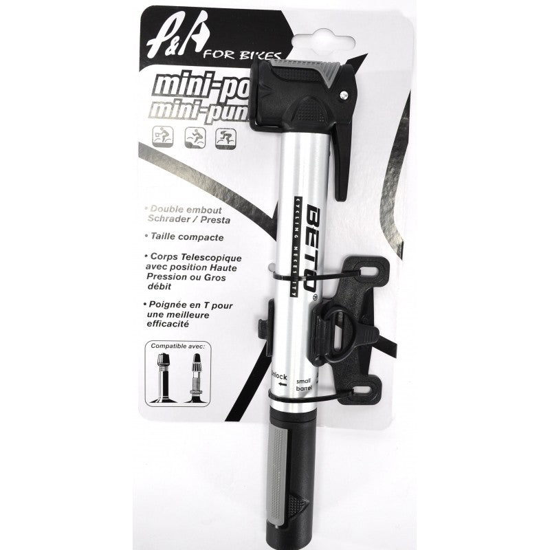 Mini telescopische aluminium pomp