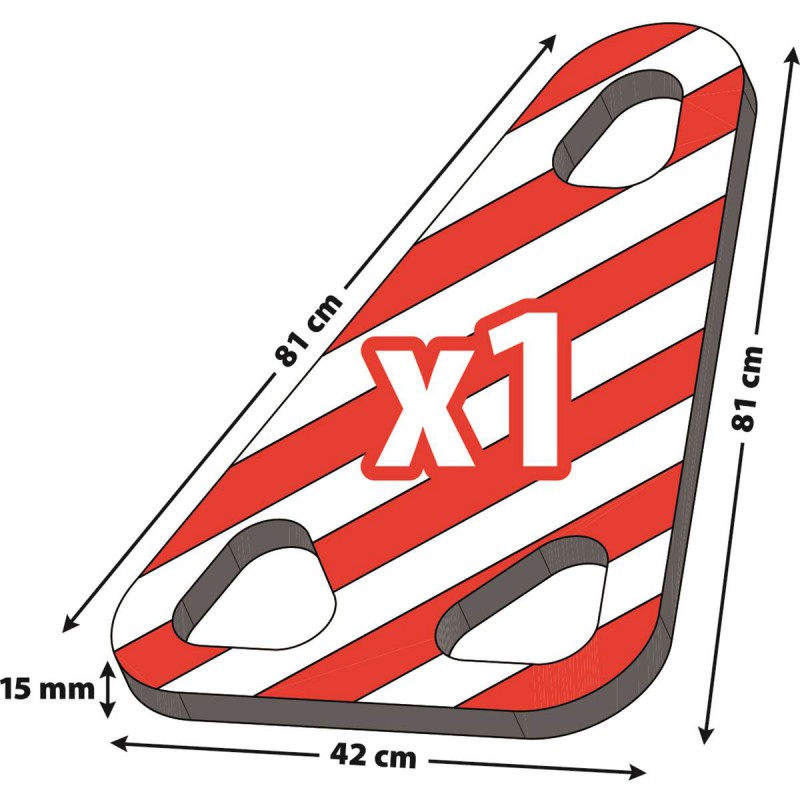 Mottez foam bike protection