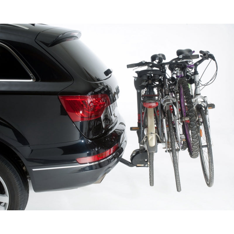 Mottez-Kupplungsfahrradträger für 4 Fahrräder