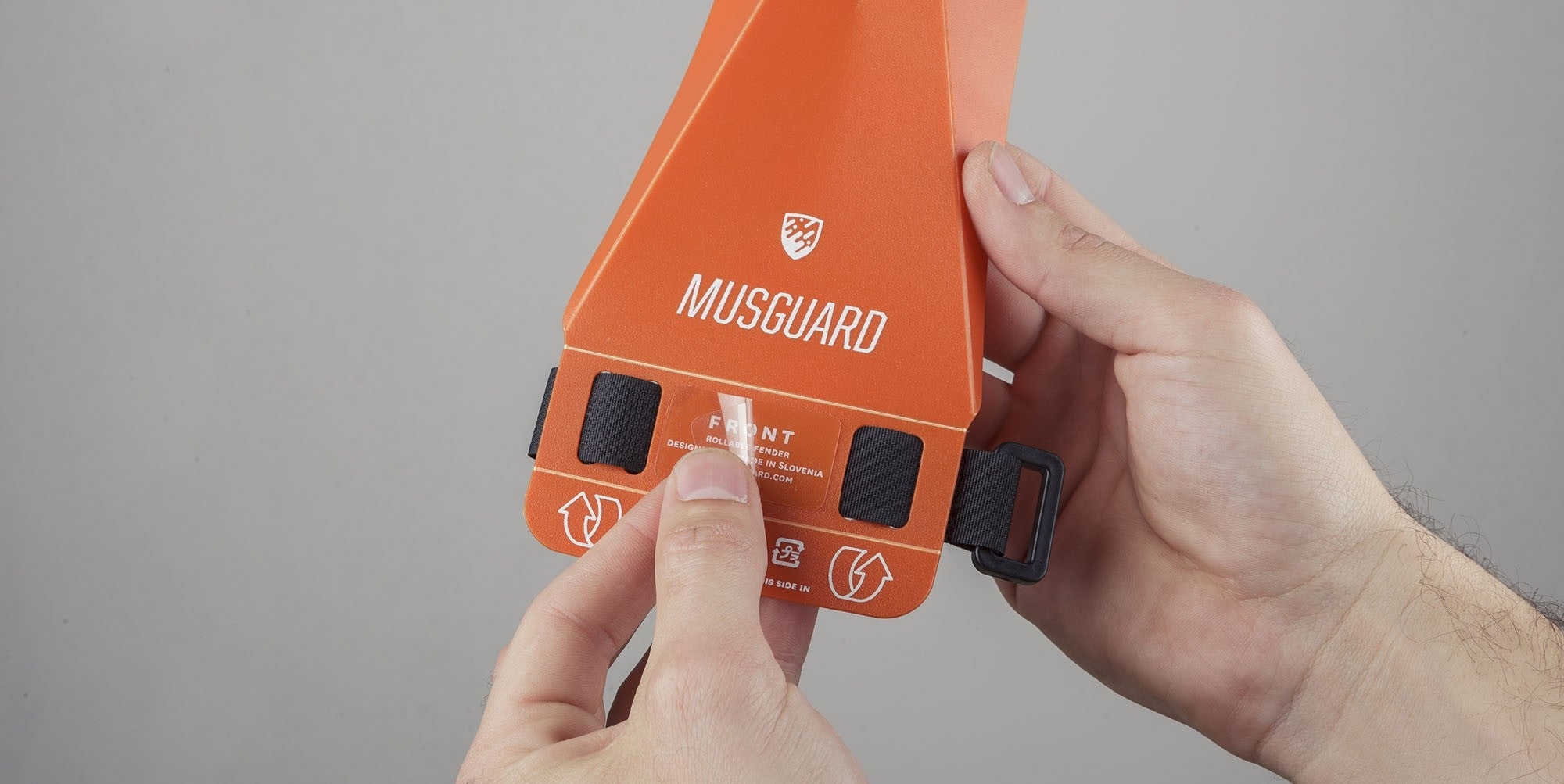 MUSGUARD Roll-Up Front Mudguard