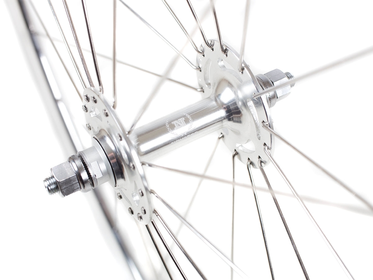 Ruote fixie/singlespeed Novatec Silver