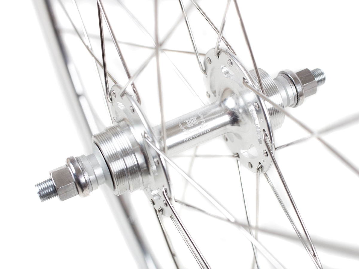 Ruote fixie/singlespeed Novatec Silver
