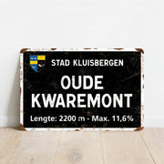 Old Kwaremont - Vintage Style Tour of Flanders Bicycle Sign