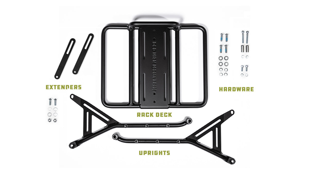 Portapacchi anteriore per bicicletta Old Man Mountain Pizza Rack