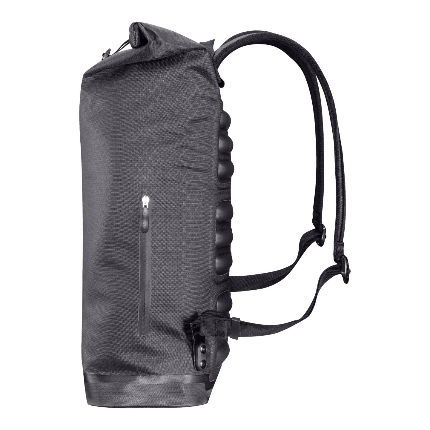 Ortlieb Atrack Metrosphere 34L black-embossed TIZIP waterproof closure
