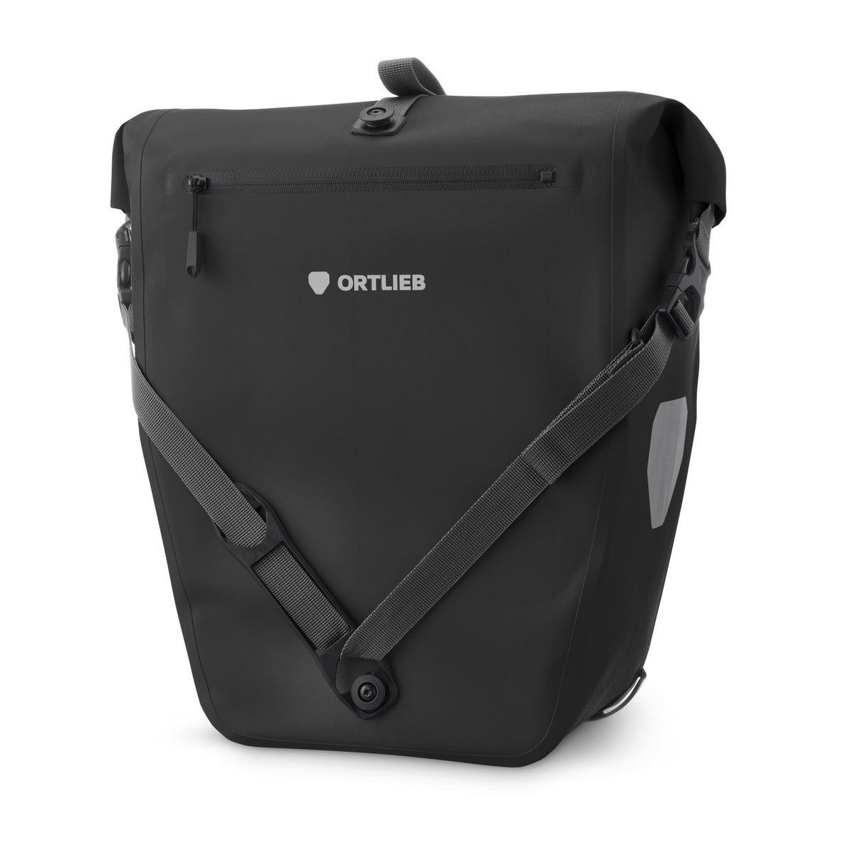 Ortlieb Back-Roller 20L Zip-Pocket TIDURA Black front