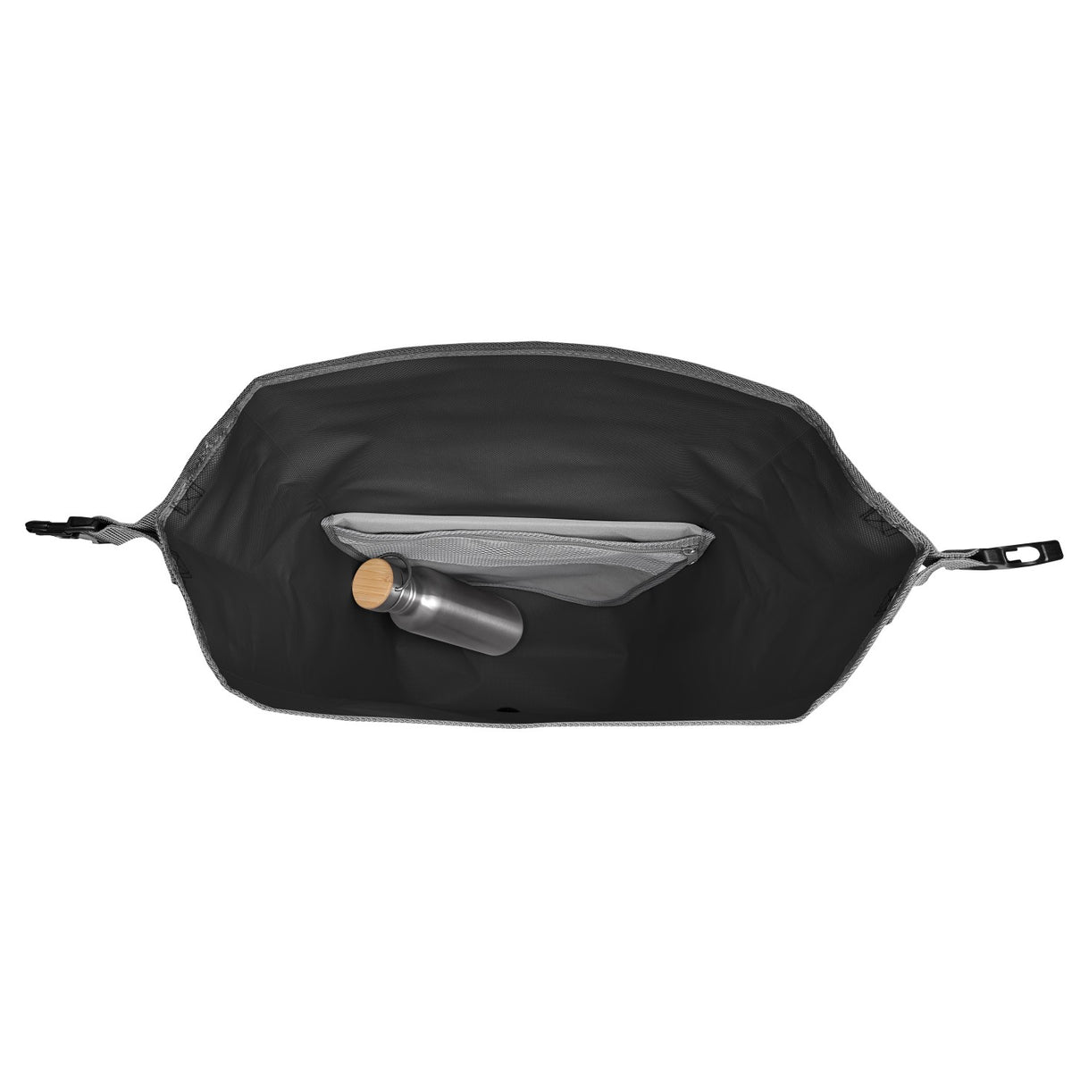 Ortlieb Back-Roller 20L Zip-Pocket TIDURA Black interior and mesh pocket