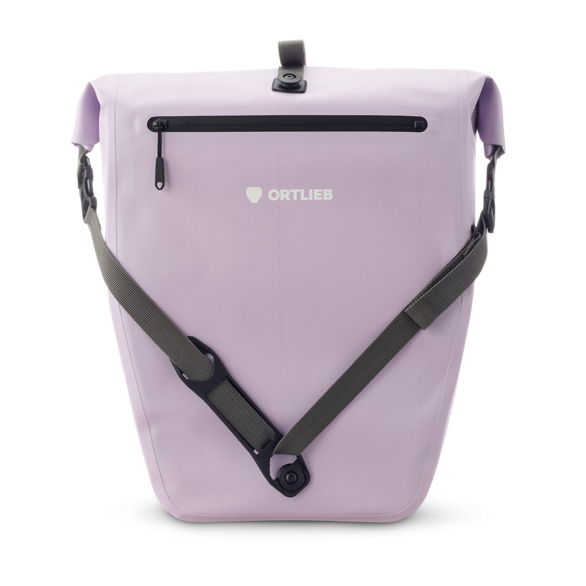 Ortlieb Back-Roller 20L Zip-Pocket TIDURA Lavender three-quarter view