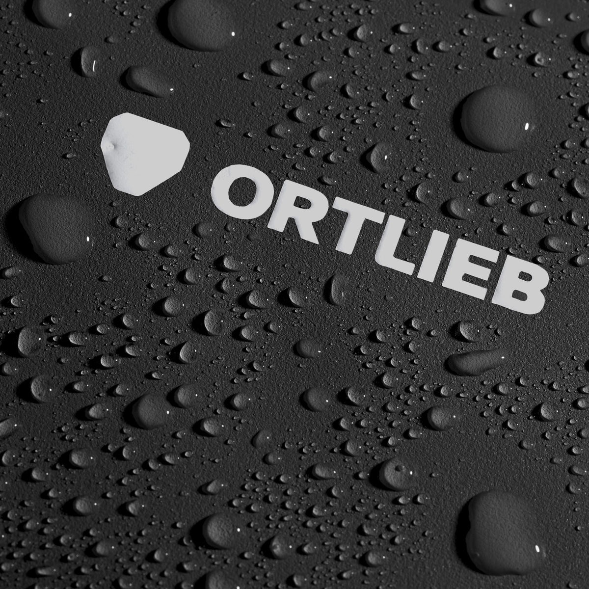 Ortlieb Back-Roller 20L Zip-Pocket TIDURA logo in the rain