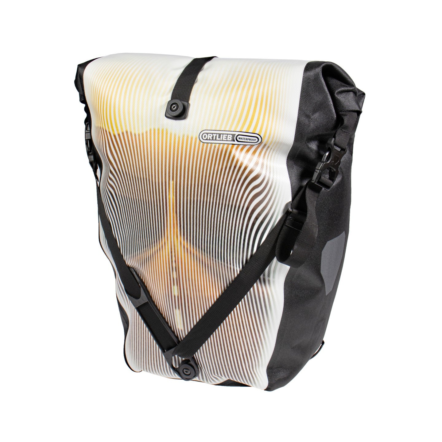 Ortlieb Back-Roller Design Route No.1 white-black 20L waterproof pannier