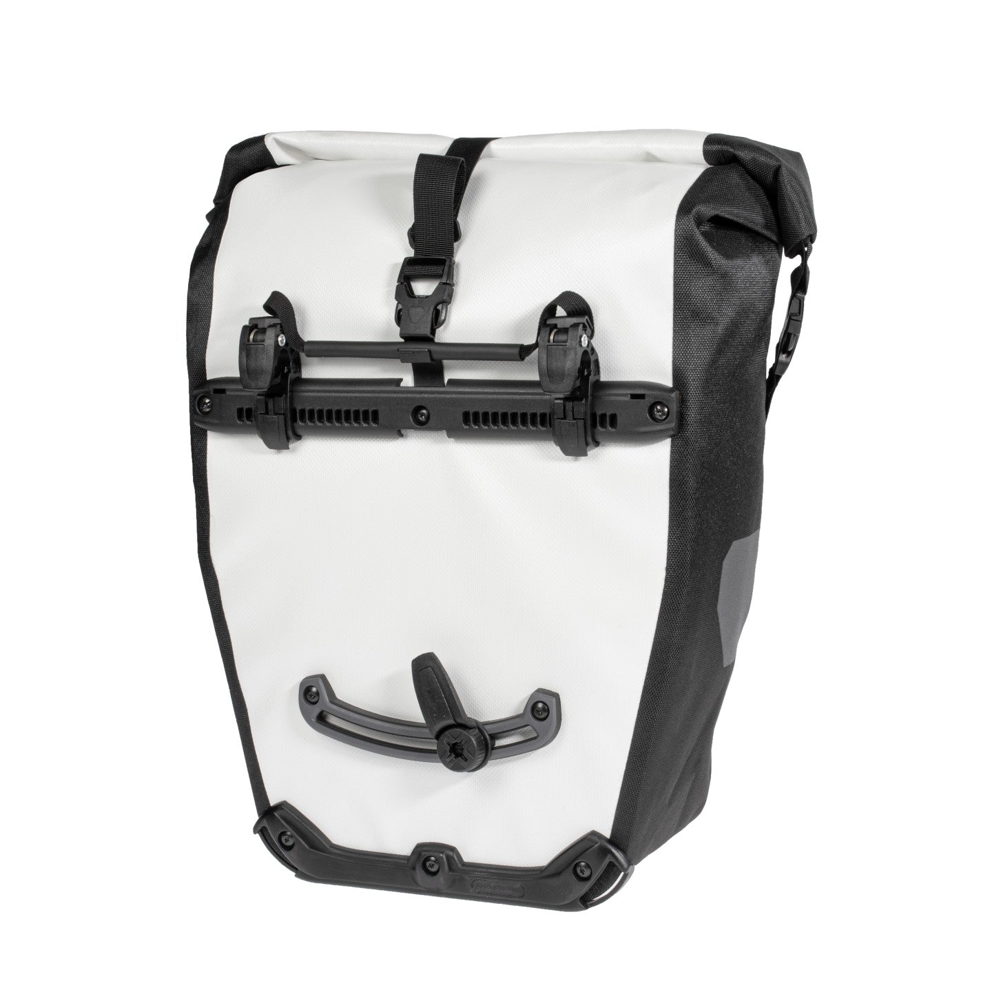 Ortlieb Back-Roller Design Route No.1 white-black pattern detail