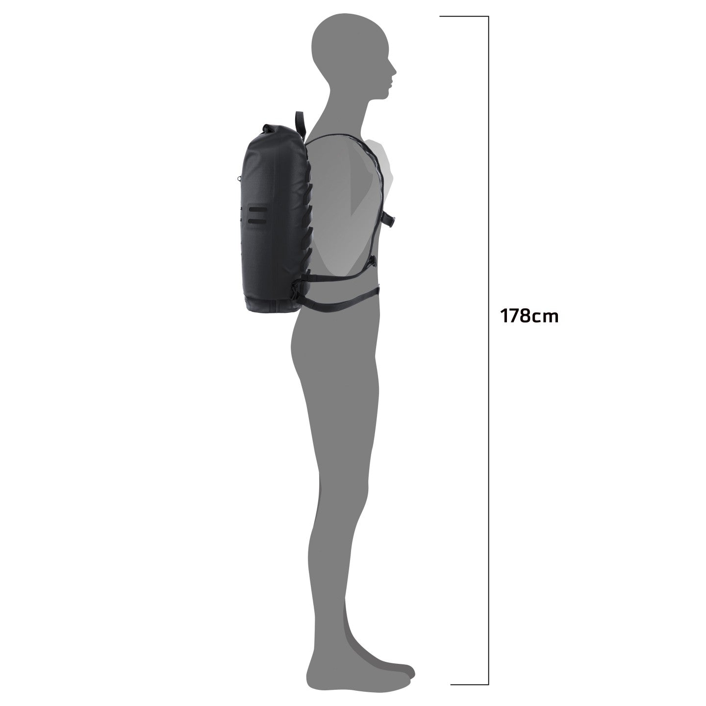 Ortlieb Commuter-Daypack 21L black on bike lifestyle