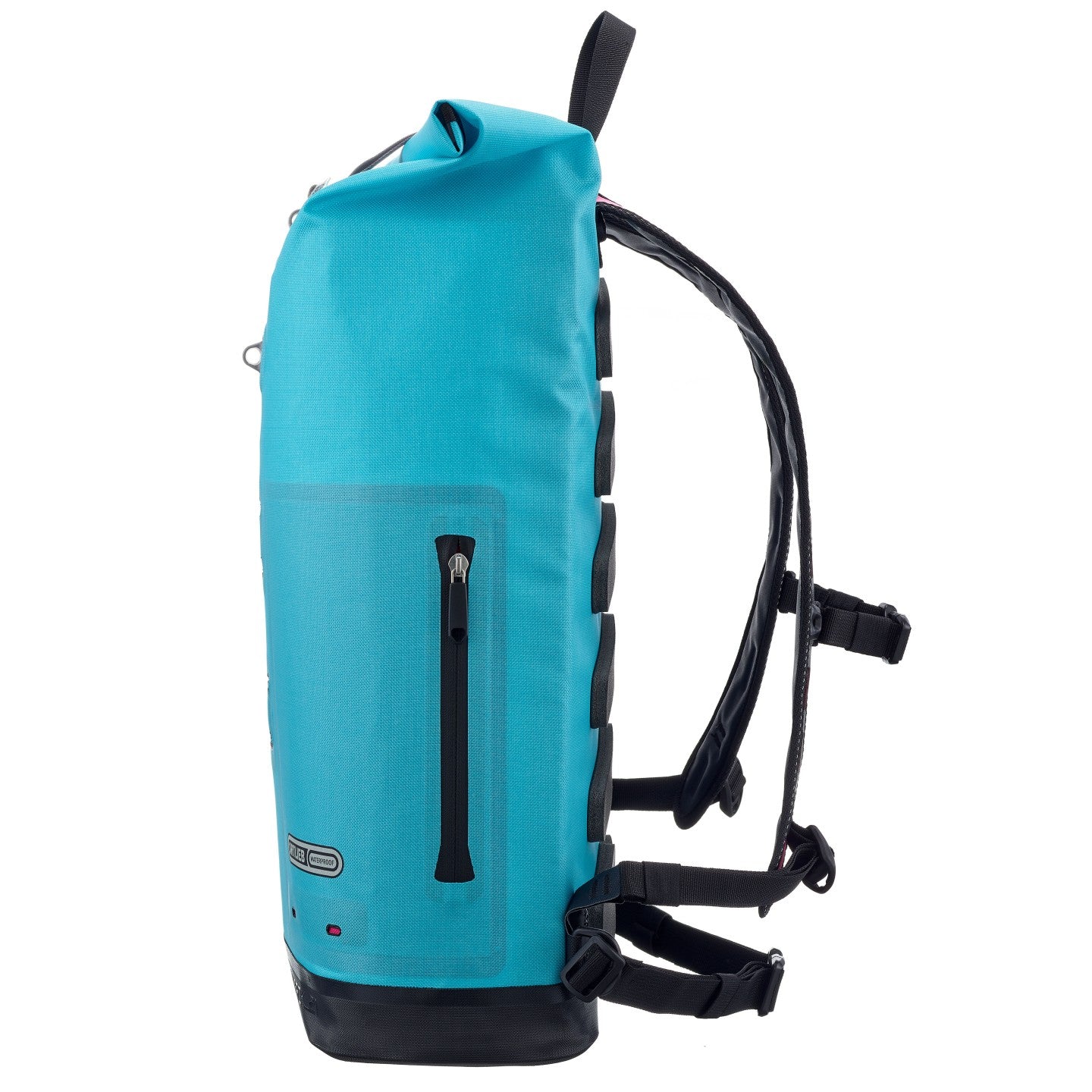 Ortlieb Commuter-Daypack 21L cyber-blue cyber-pink lifestyle
