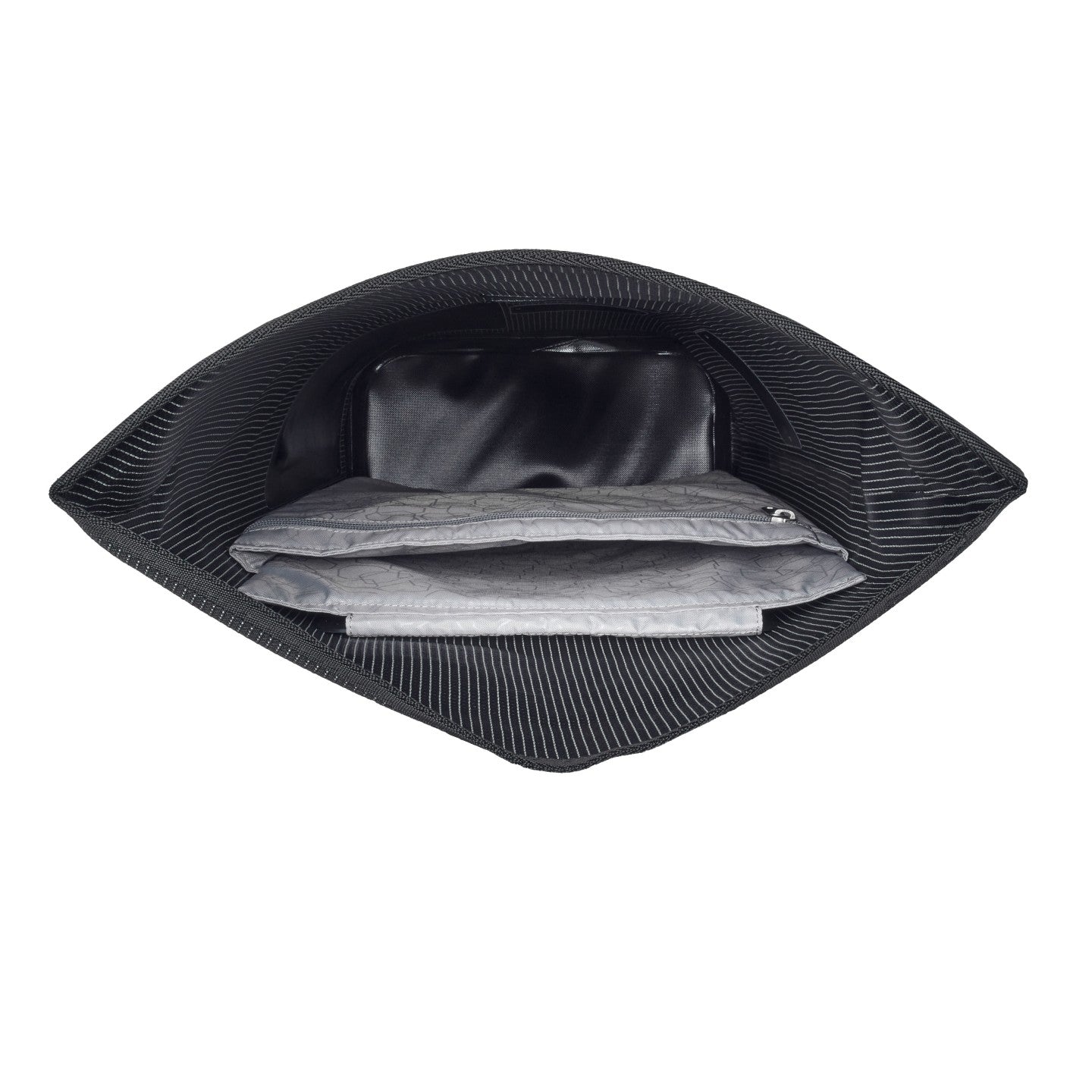 Ortlieb Commuter-Daypack High-Vis 21L black-reflective TPU back panel ventilation