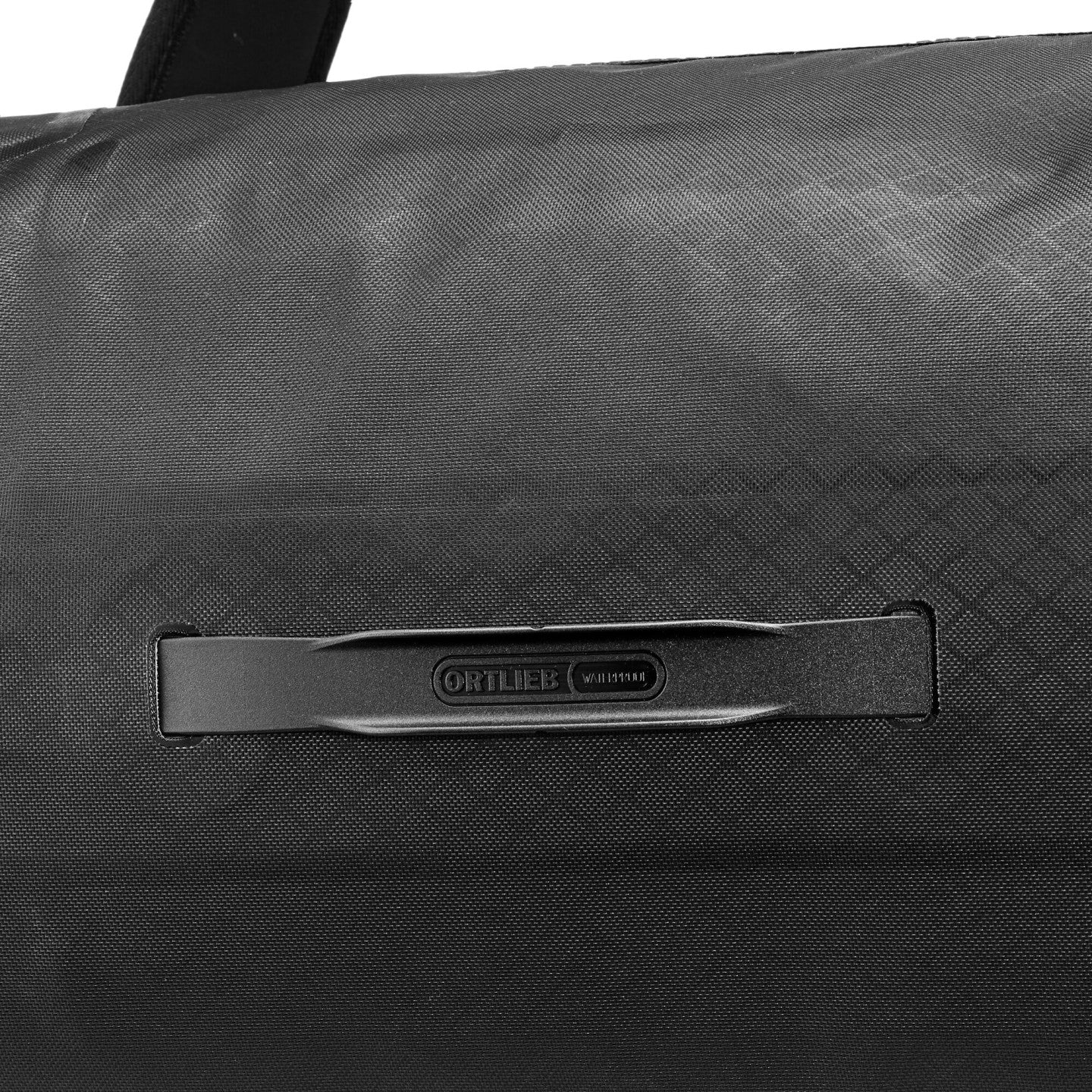 Ortlieb Duffle Metrosphere 40L black-embossed roll-top closure