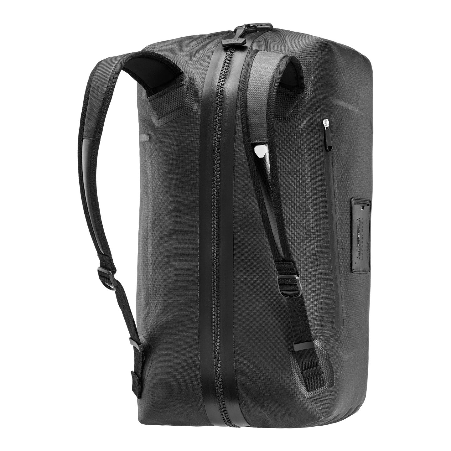 Ortlieb Duffle Metrosphere 40L black-embossed shoulder strap carry