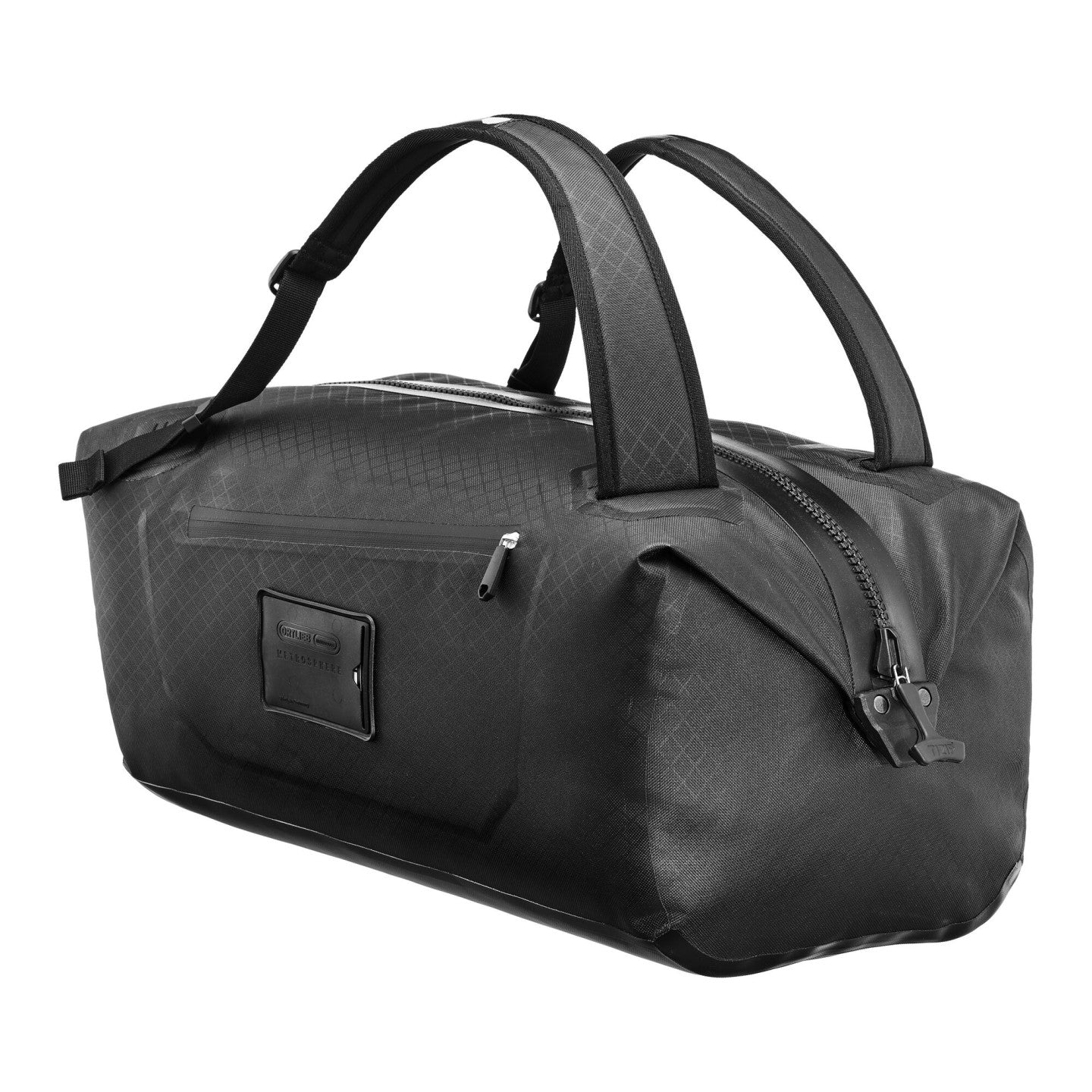Ortlieb Duffle Metrosphere 40L black-embossed side view